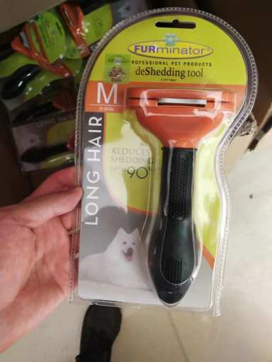 Cepillo Deslanador Perros Y Gatos medianos Furminator Pelo Largo