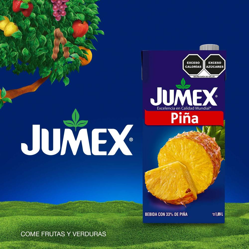 Jugo De Piña Jumex Paquete Con 4 Jugos De 1.89 Lts C/u