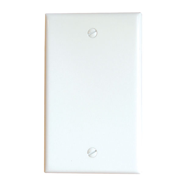 2 Placas Ciegas Color Blanco Leviton