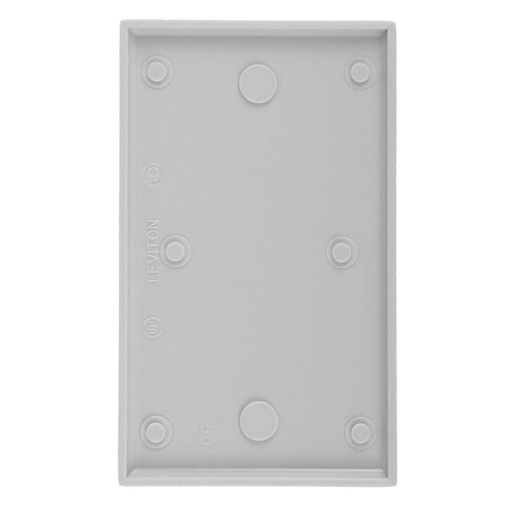 2 Placas Ciegas Color Blanco Leviton
