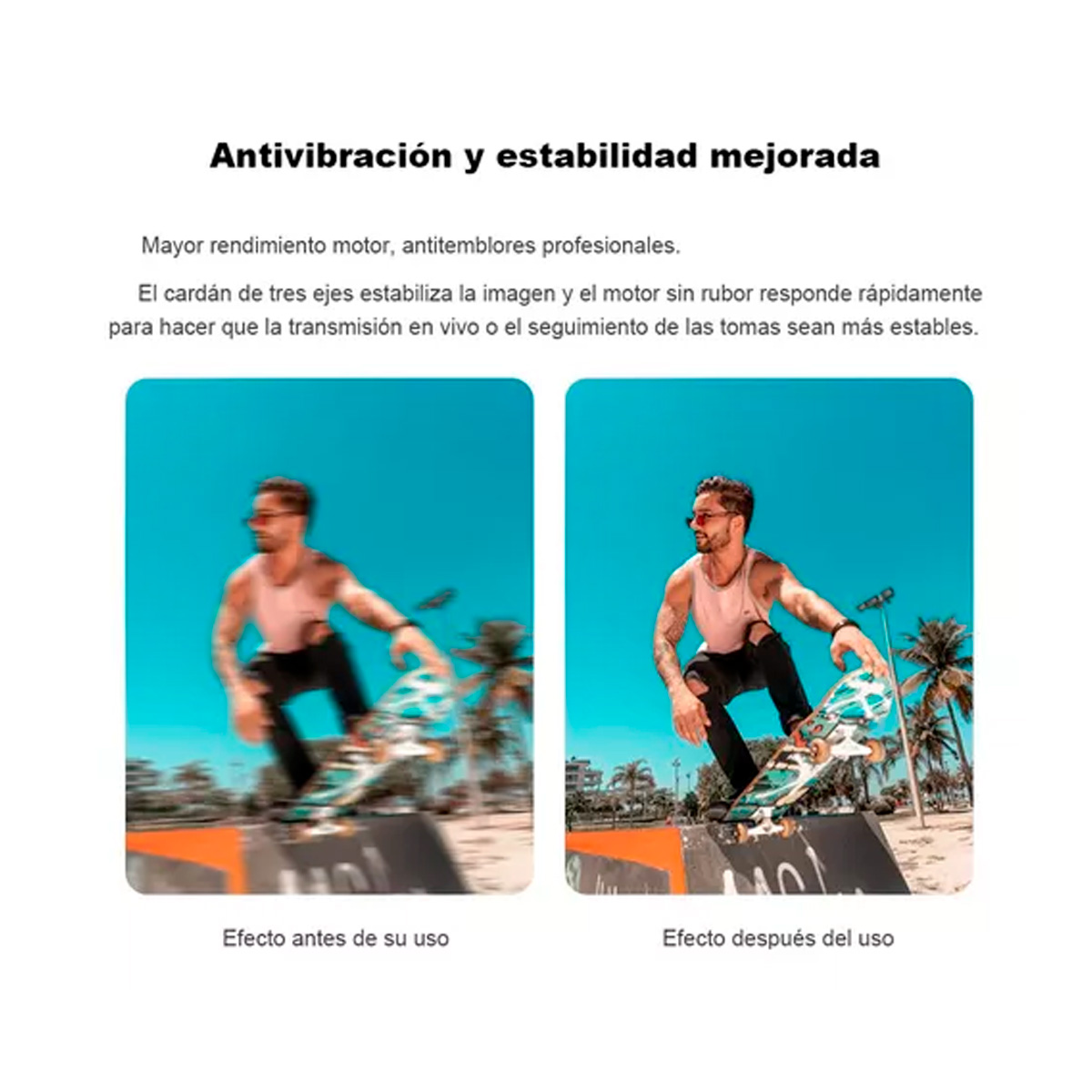 Estabilizador Gimbal Petukita Box Sk062 Plegable Para Celular