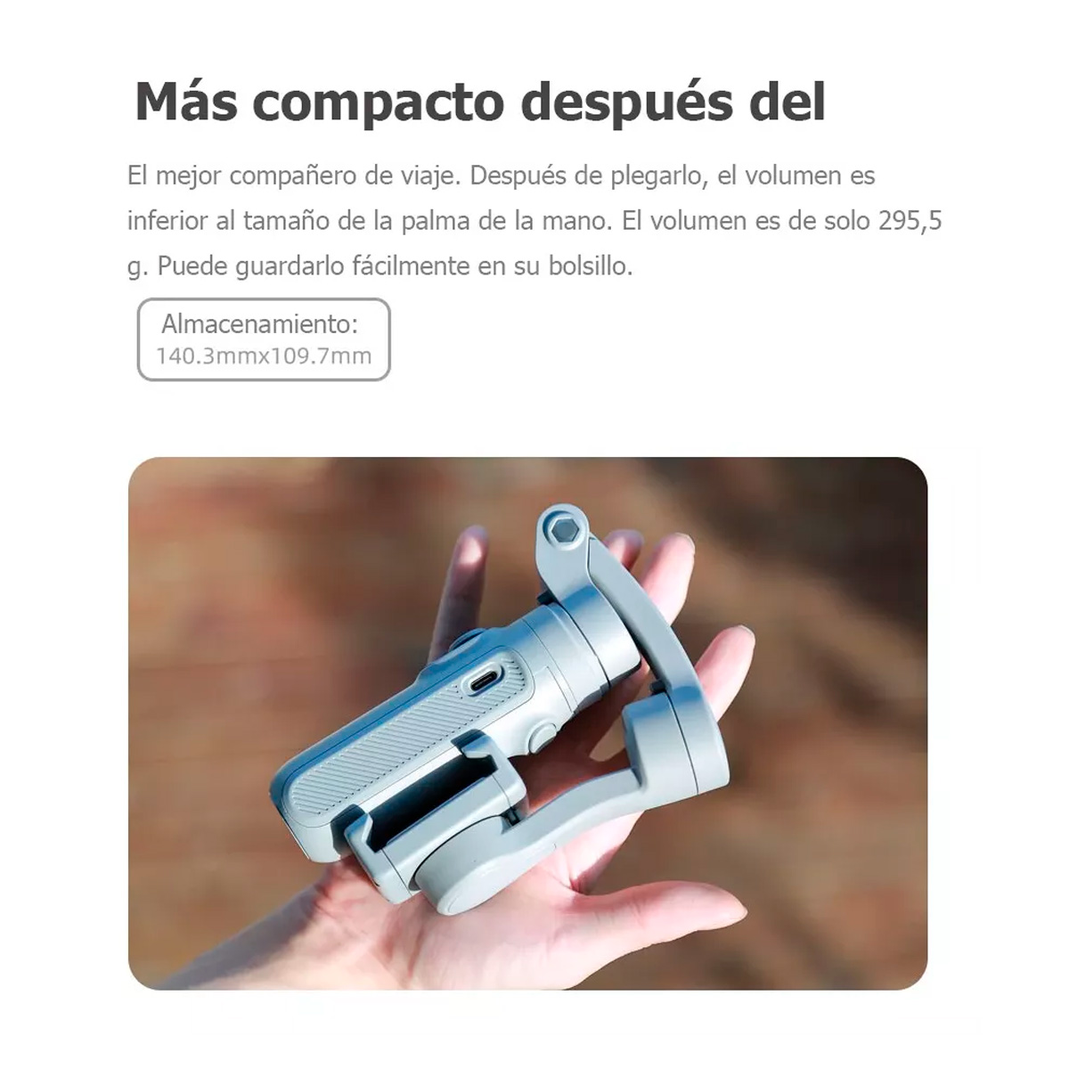 Estabilizador Gimbal Petukita Box Sk062 Plegable Para Celular