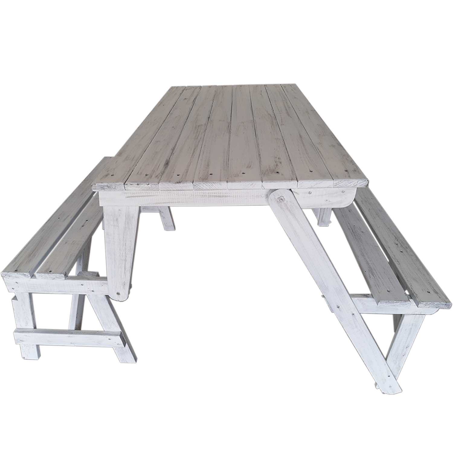 MESA CONVERTIBLE A BANCA MODELO VINTAGE DEL BOSQUE