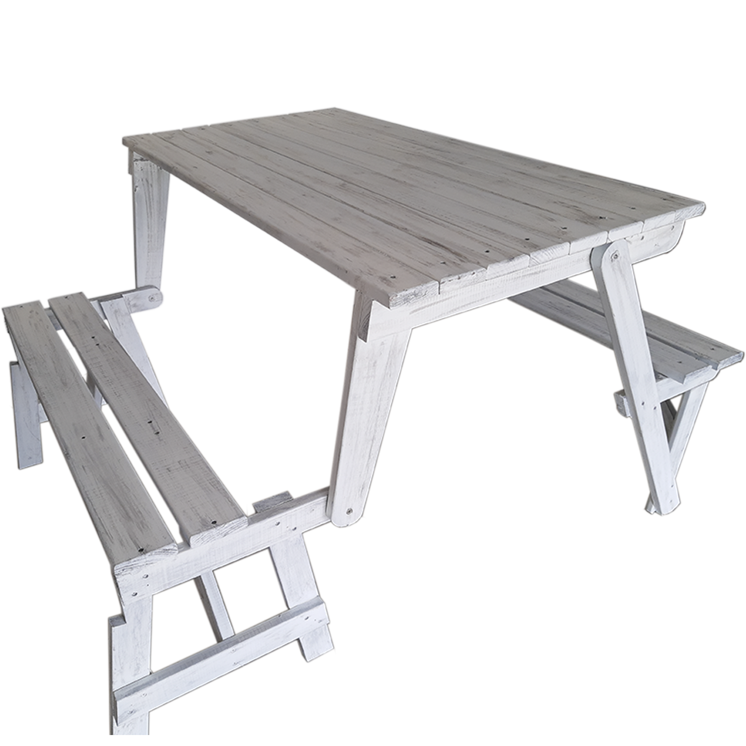 MESA CONVERTIBLE A BANCA MODELO VINTAGE DEL BOSQUE