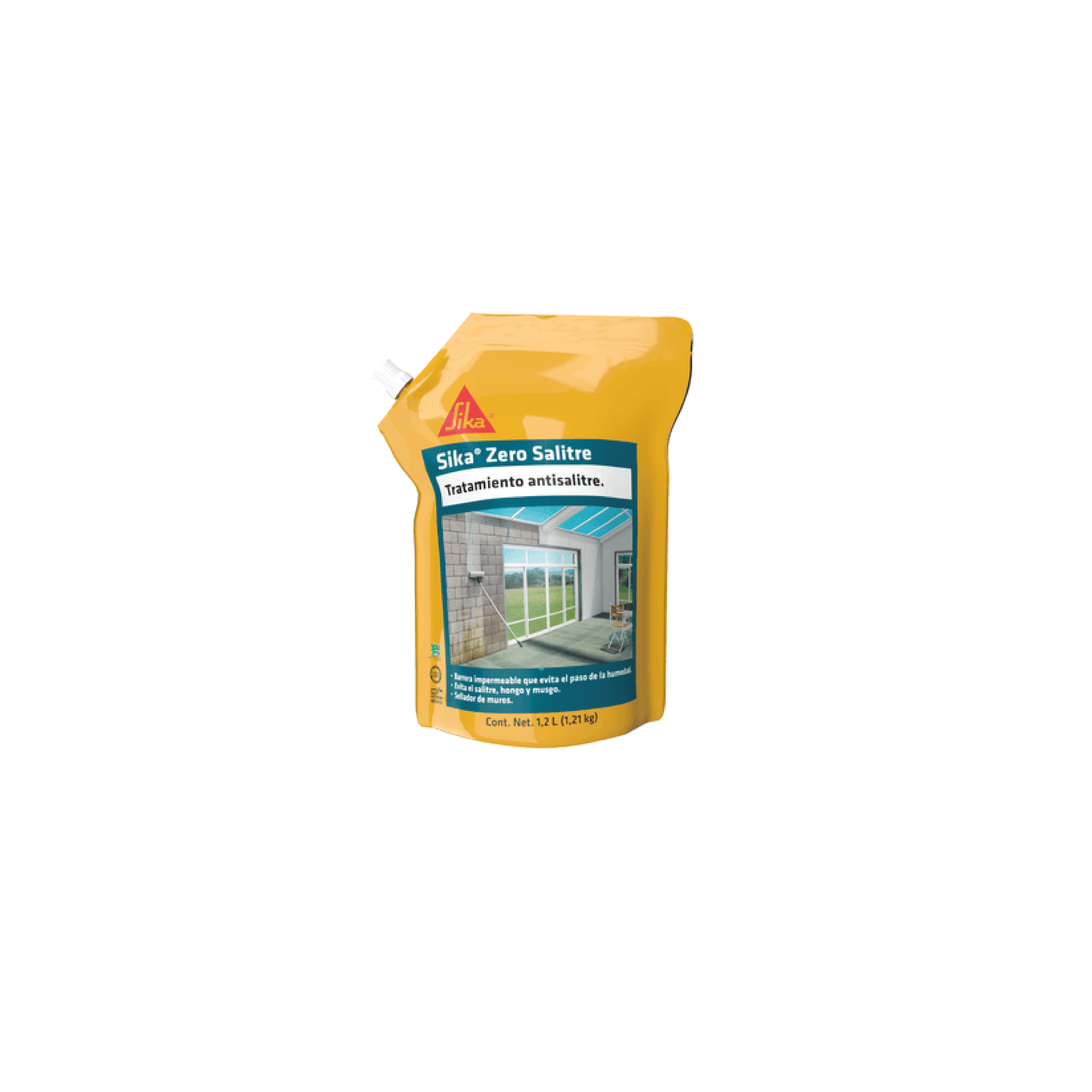 Sika Eliminador De Salitre Y Humedad Sika Zero Salitre 1.2 L