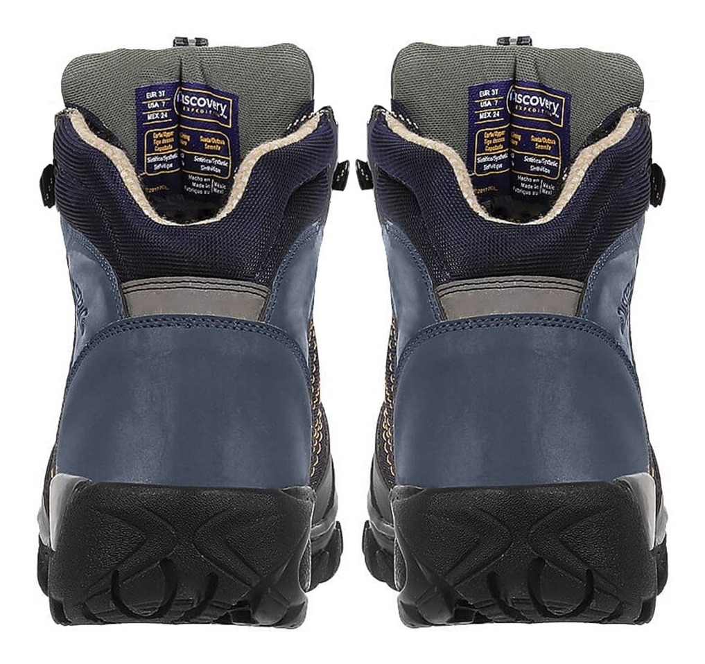 Bota Hiking Discovery Expedition Sochi 1962 Azul Dama.