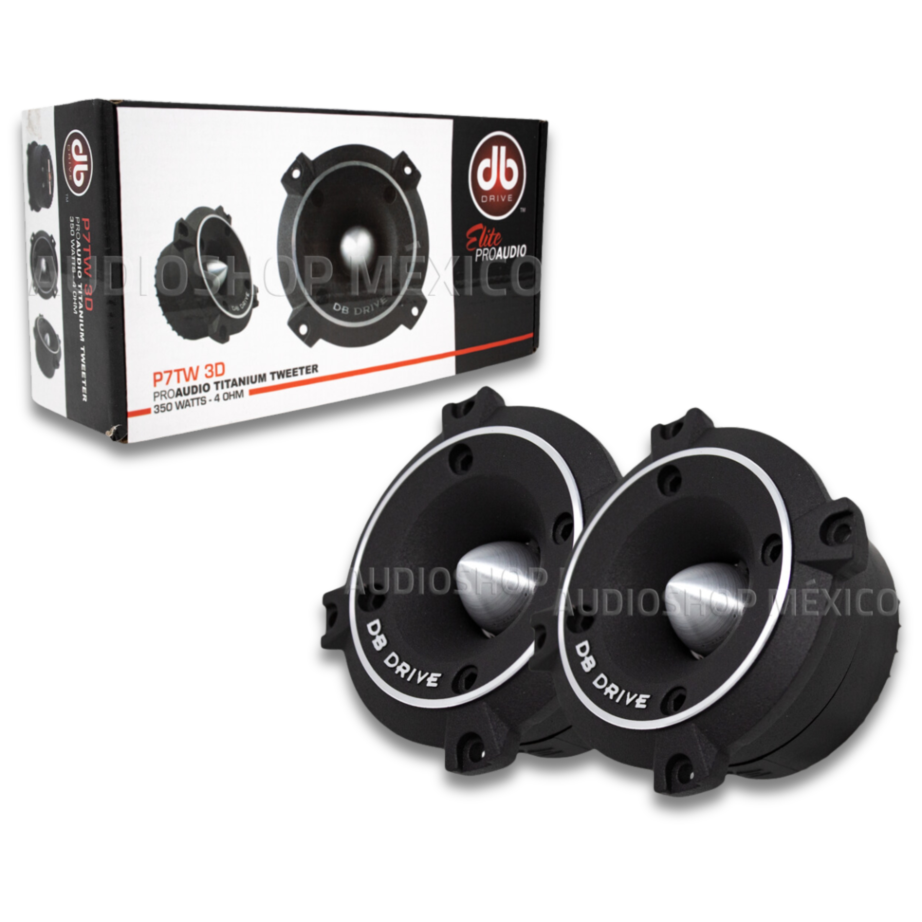 Tweeters DB Drive P7TW 3D de 1 Pulgada - Par.