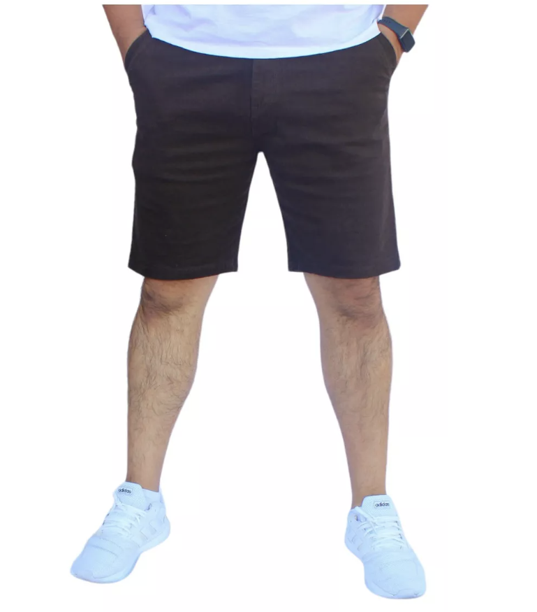 Bermuda Short de Gabardina Stretch para Hombre John Silver