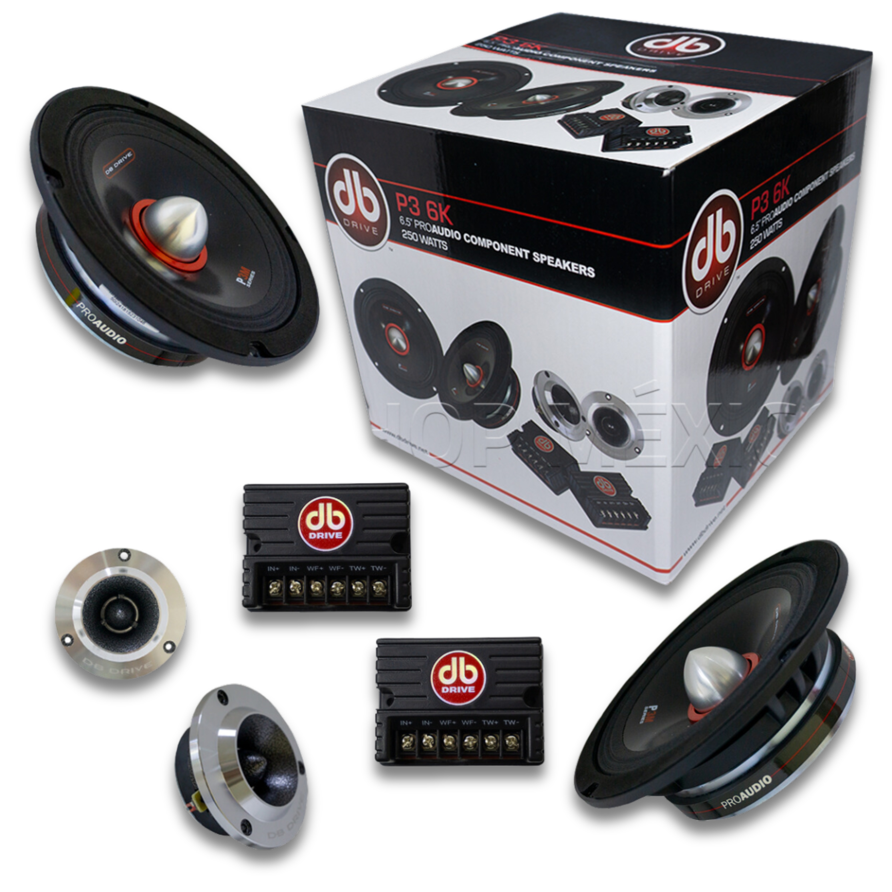 Altavoz DB Drive Serie Pro Audio de 6.5" P3 6K