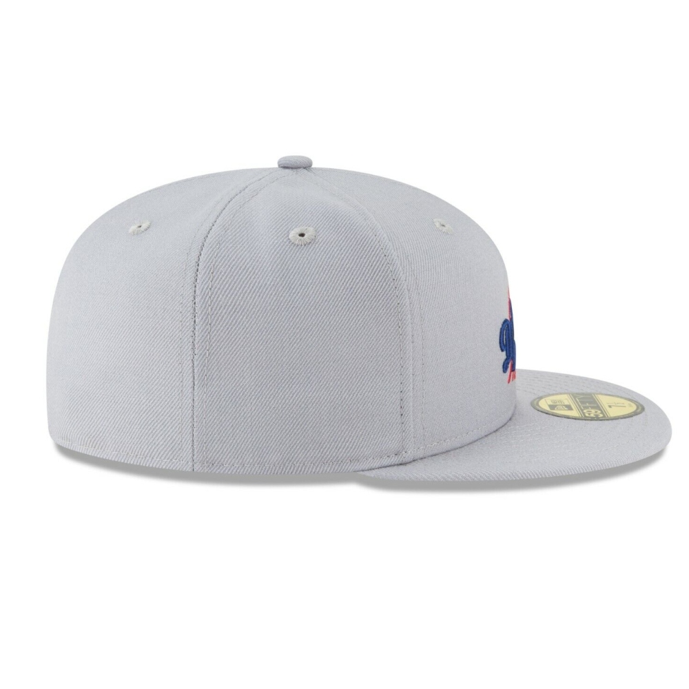 Gorra New Era 59fifty Los Angeles Dodgers Gris 11590971 TALLA 7 (55.8 cm_).