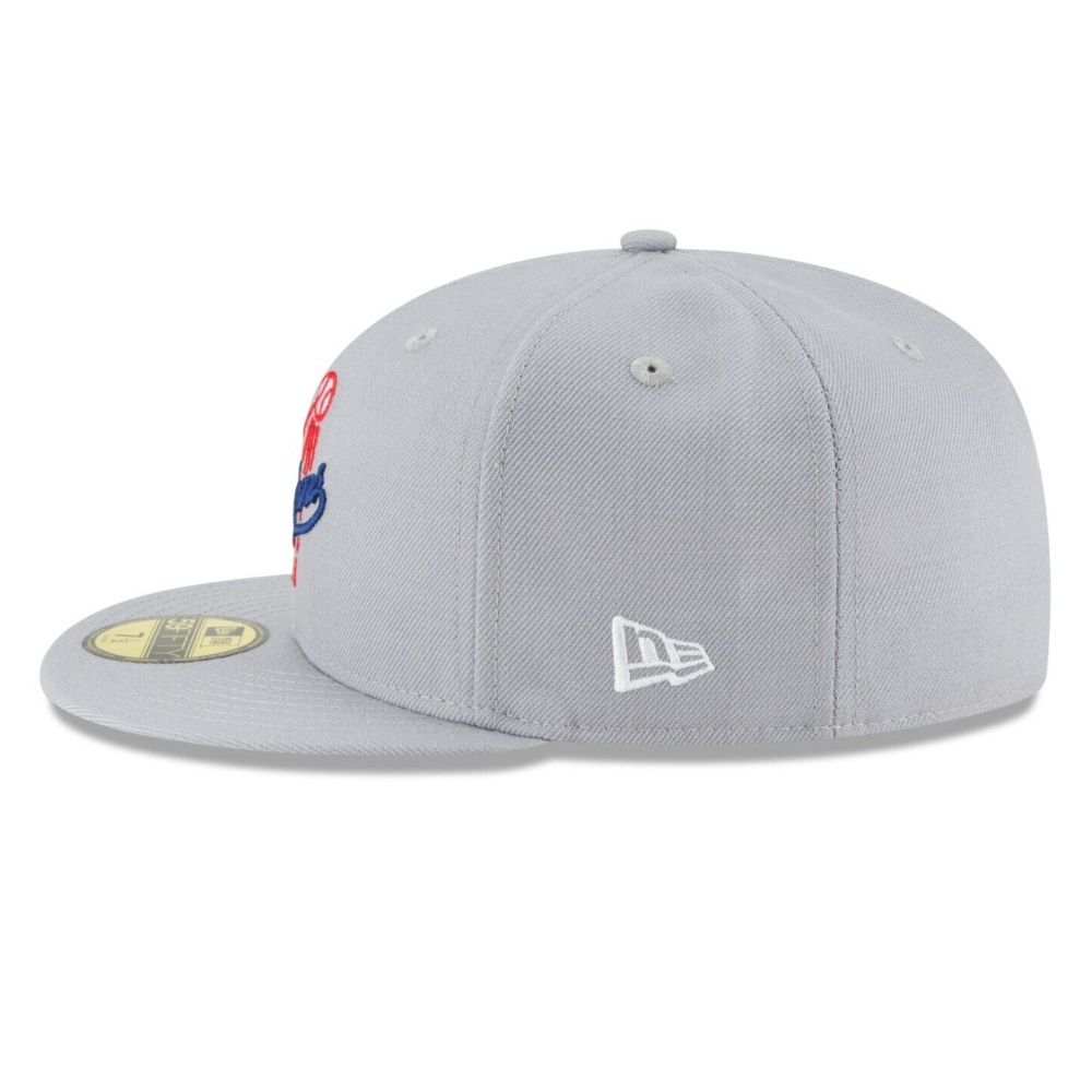 Gorra New Era 59fifty Los Angeles Dodgers Gris 11590971 TALLA 7 (55.8 cm_).