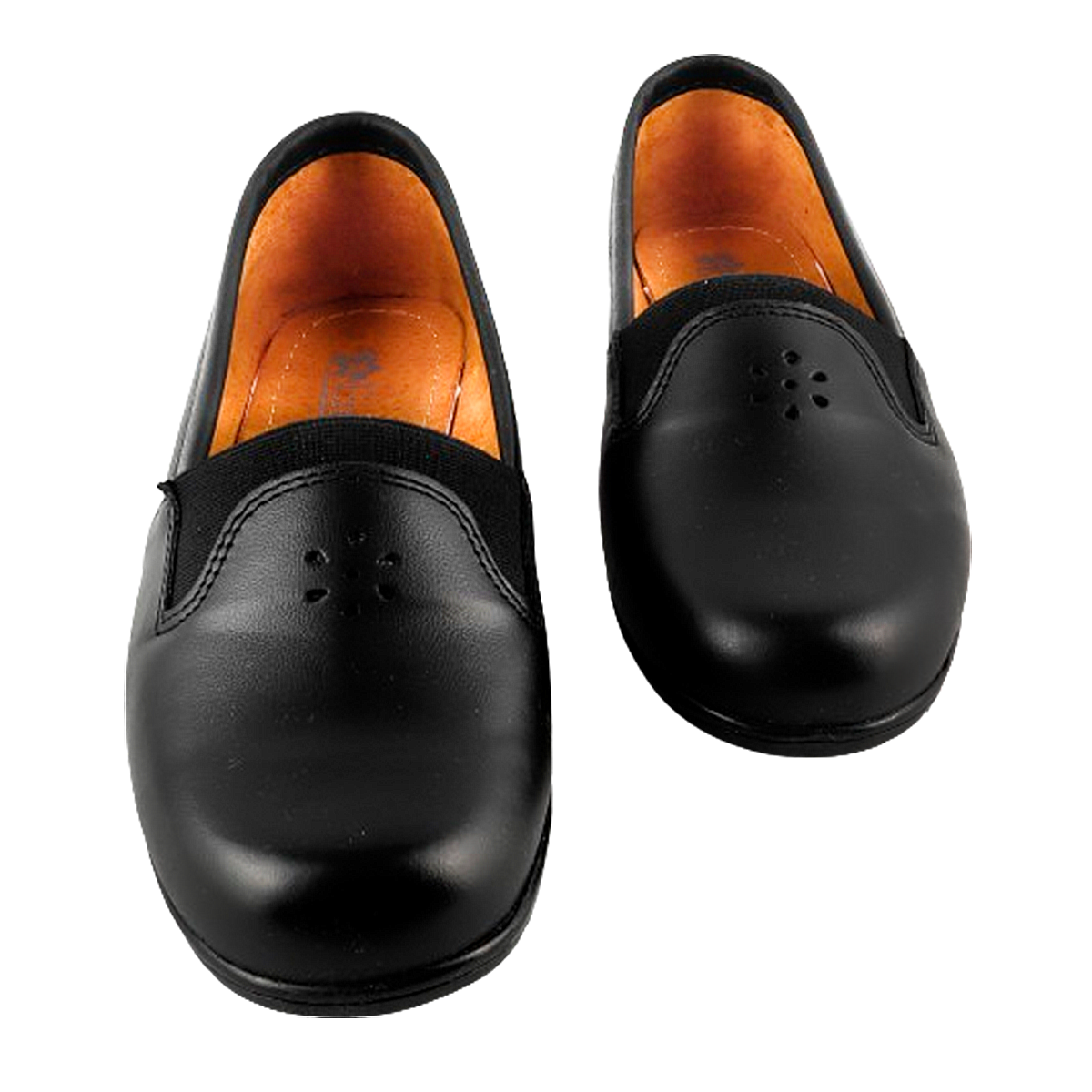 Zapato Cómodo Dama Pie Diabetico Juantes Varices 100% Piel 6021 Negro.