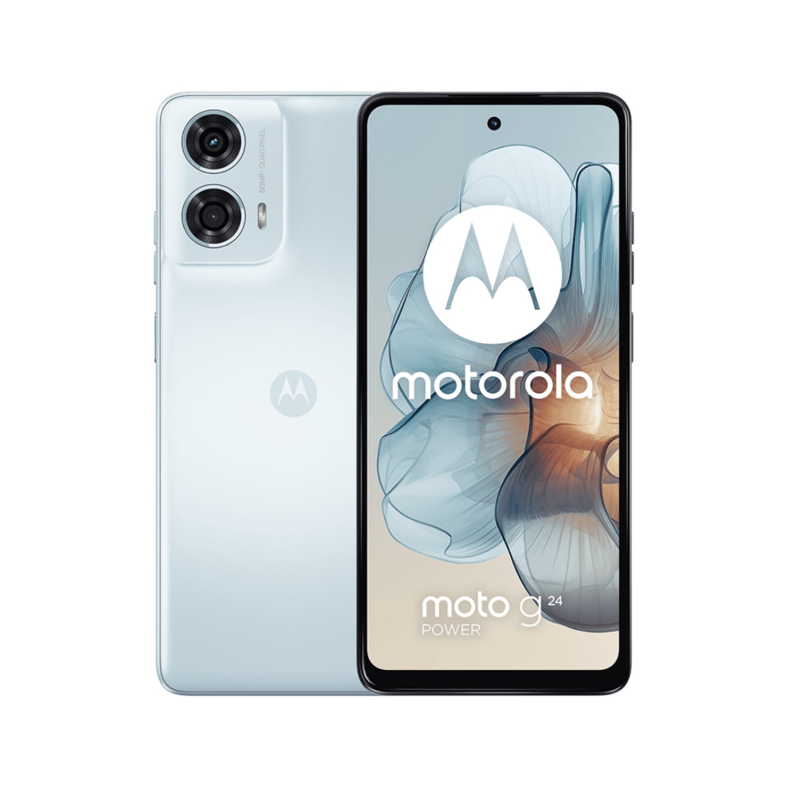 Motorola Moto G24 Power 256GB 8GB Celeste Glaciar.