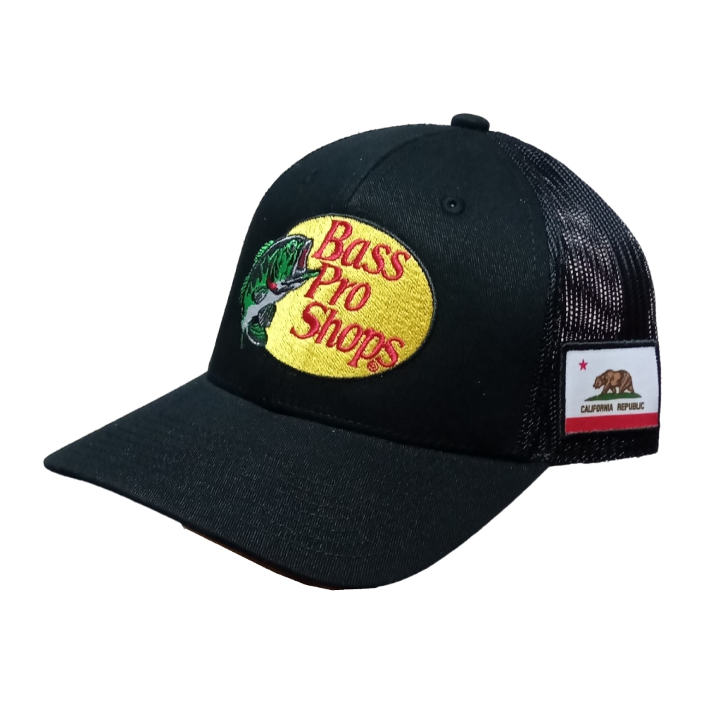 Gorra Bass Pro Shops Patch California Republic Negro 2970973