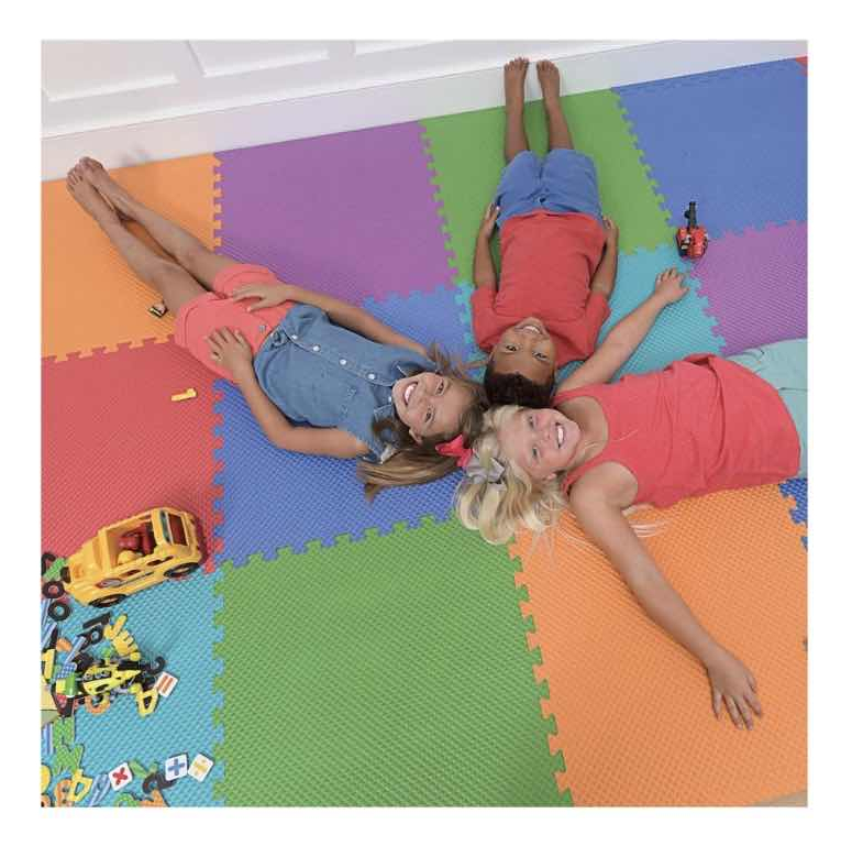 Tapete 9 Piezas, Fomi Foamy Foami( 3.5 Mts 2 ) 63 X 63 Cm.