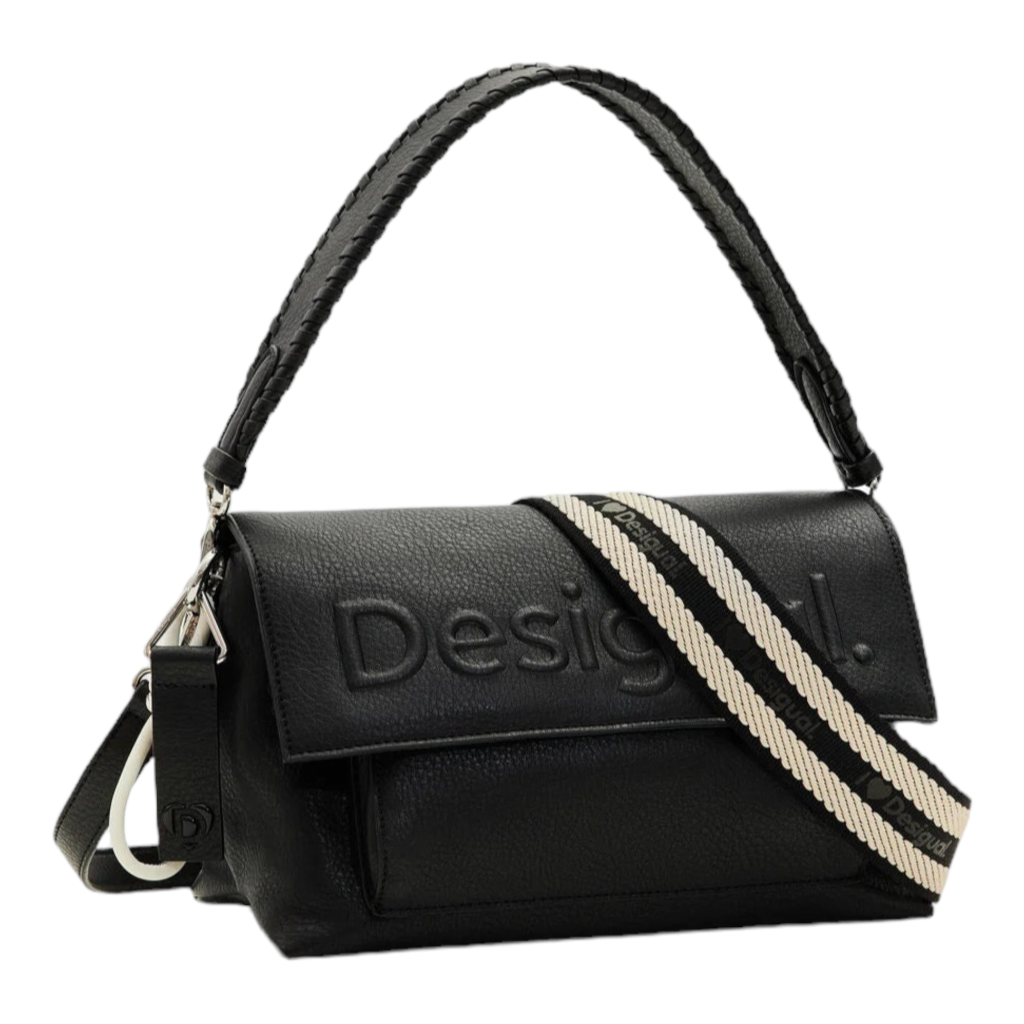 Bolsa Bandolera M logo DESIGUAL.