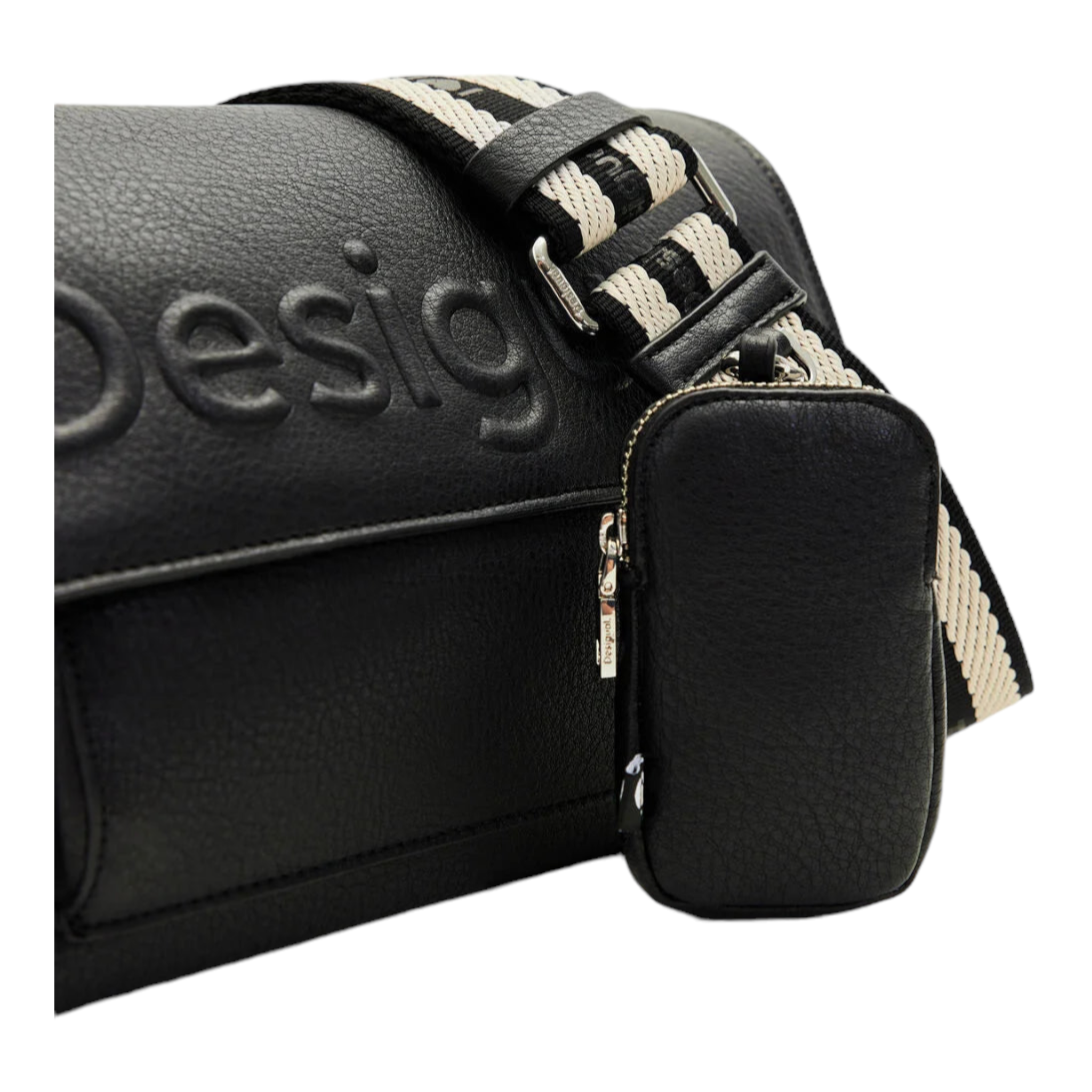 Bolsa Bandolera M logo DESIGUAL.