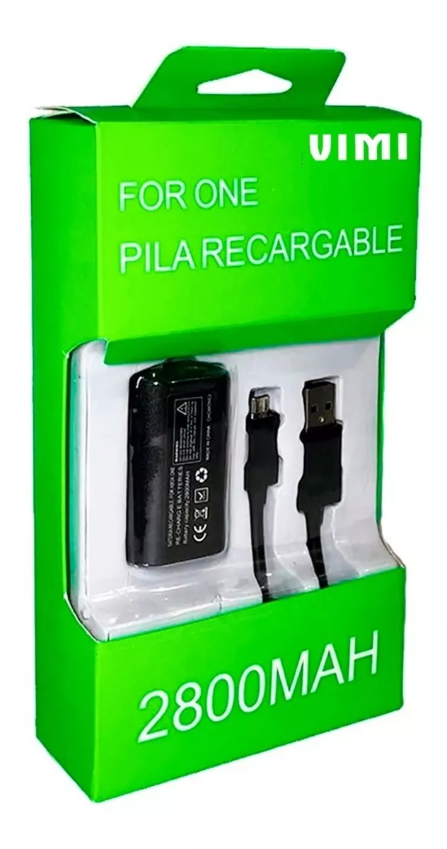 Paquete 5 Piezas Kit Carga Y Juega Compatible Con Xbox One