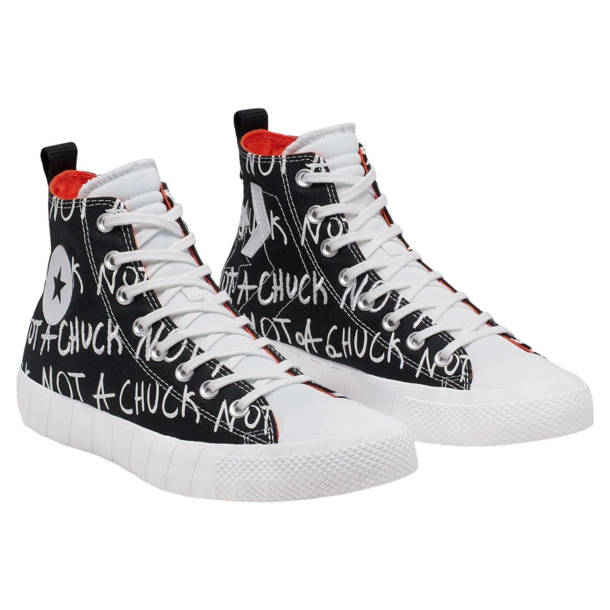 Tenis Converse UNT1TL3D Hi Not A Chuck Black De Bota 