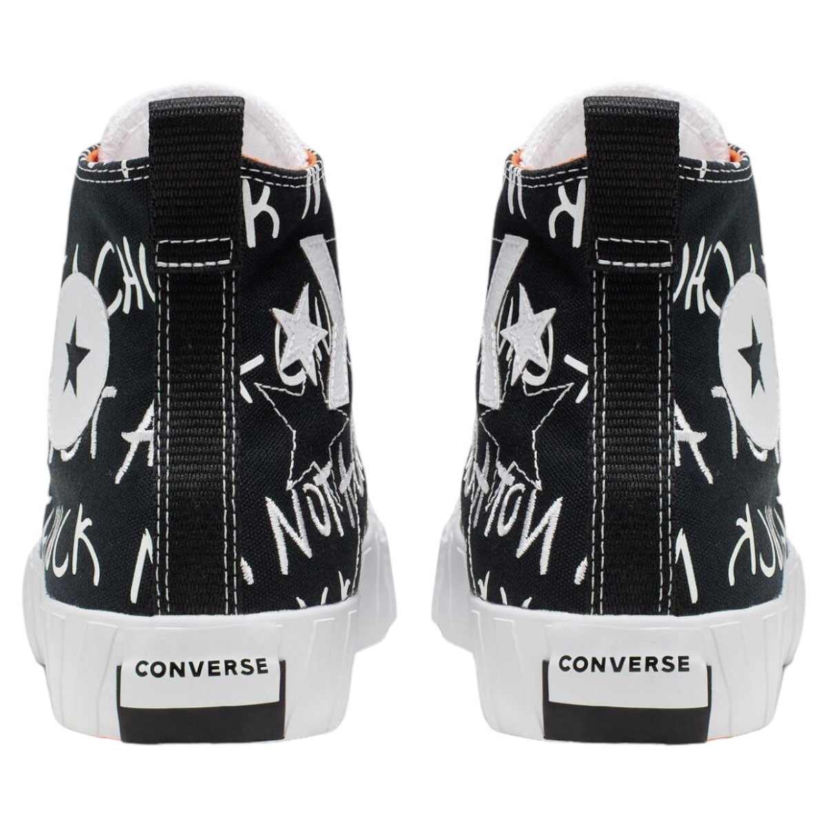 Tenis Converse UNT1TL3D Hi Not A Chuck Black De Bota 