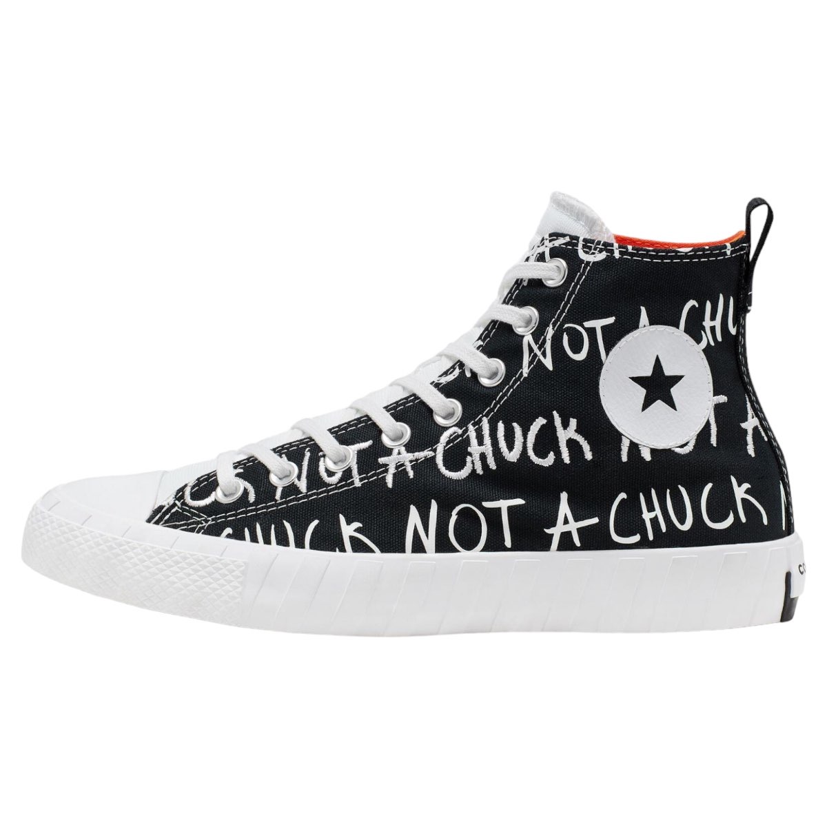Tenis Converse UNT1TL3D Hi Not A Chuck Black De Bota 
