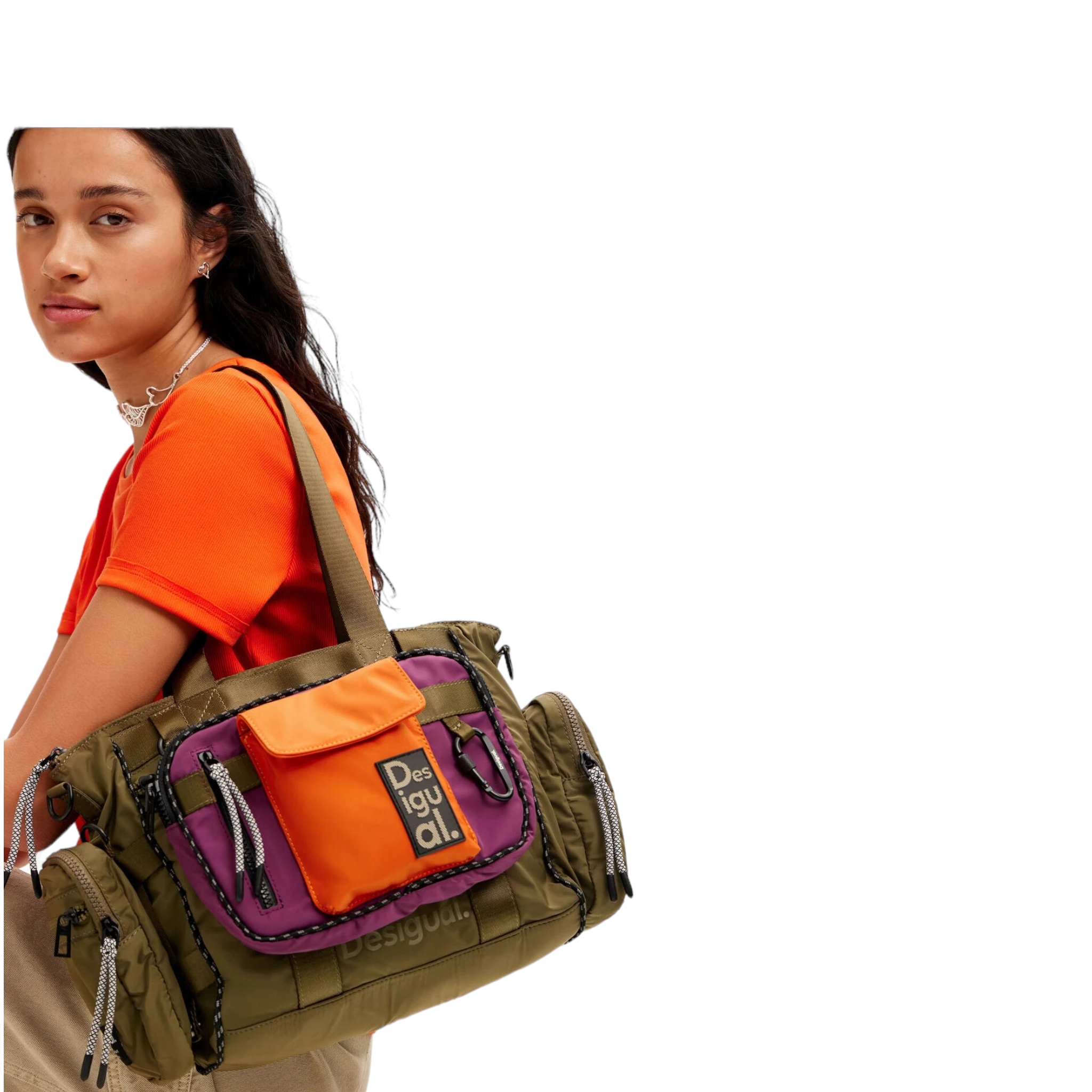 Bolso Voyager bowling M multiposición DESIGUAL