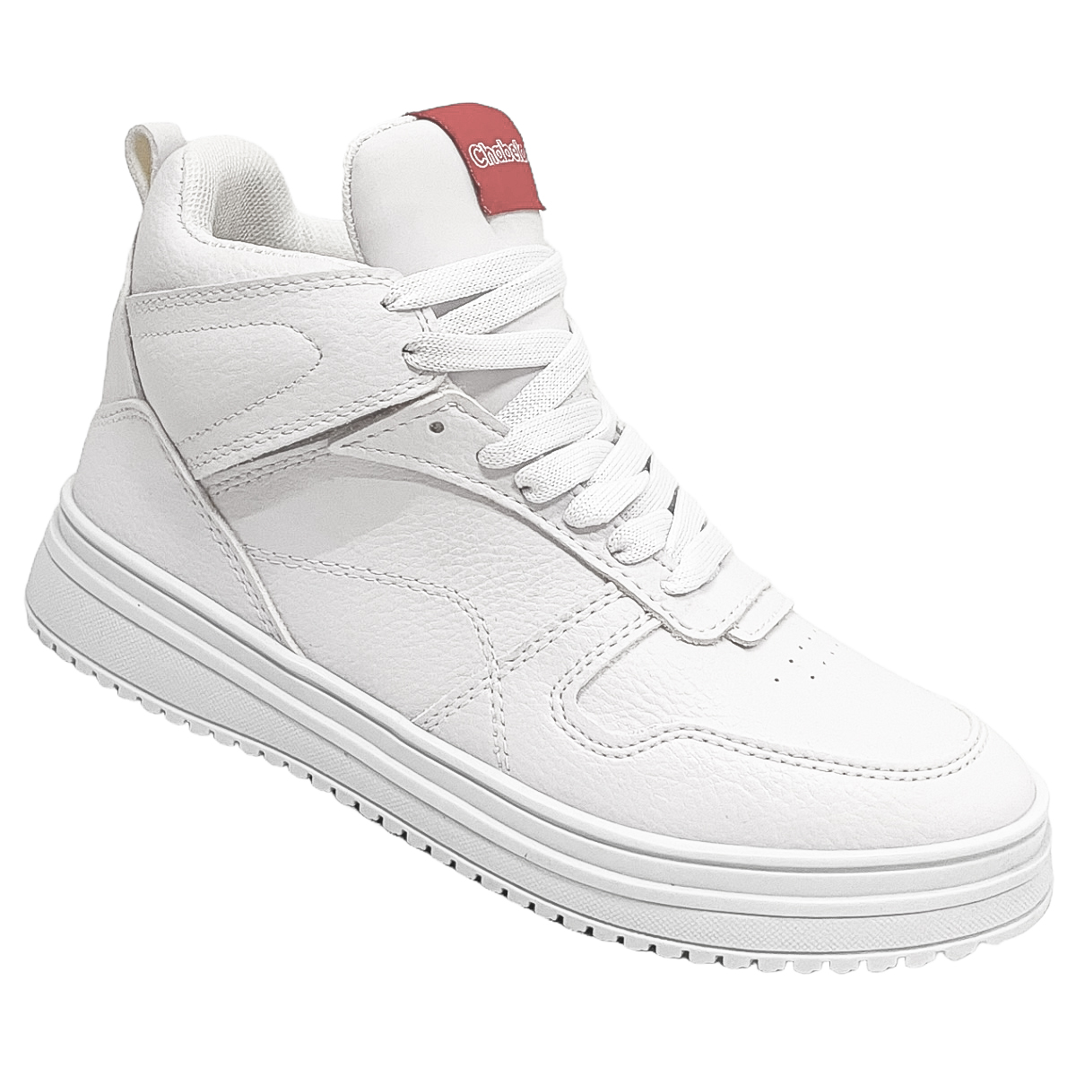 Tenis Escolar Ortopédico Niño niña Chabelo C842-A Blanco