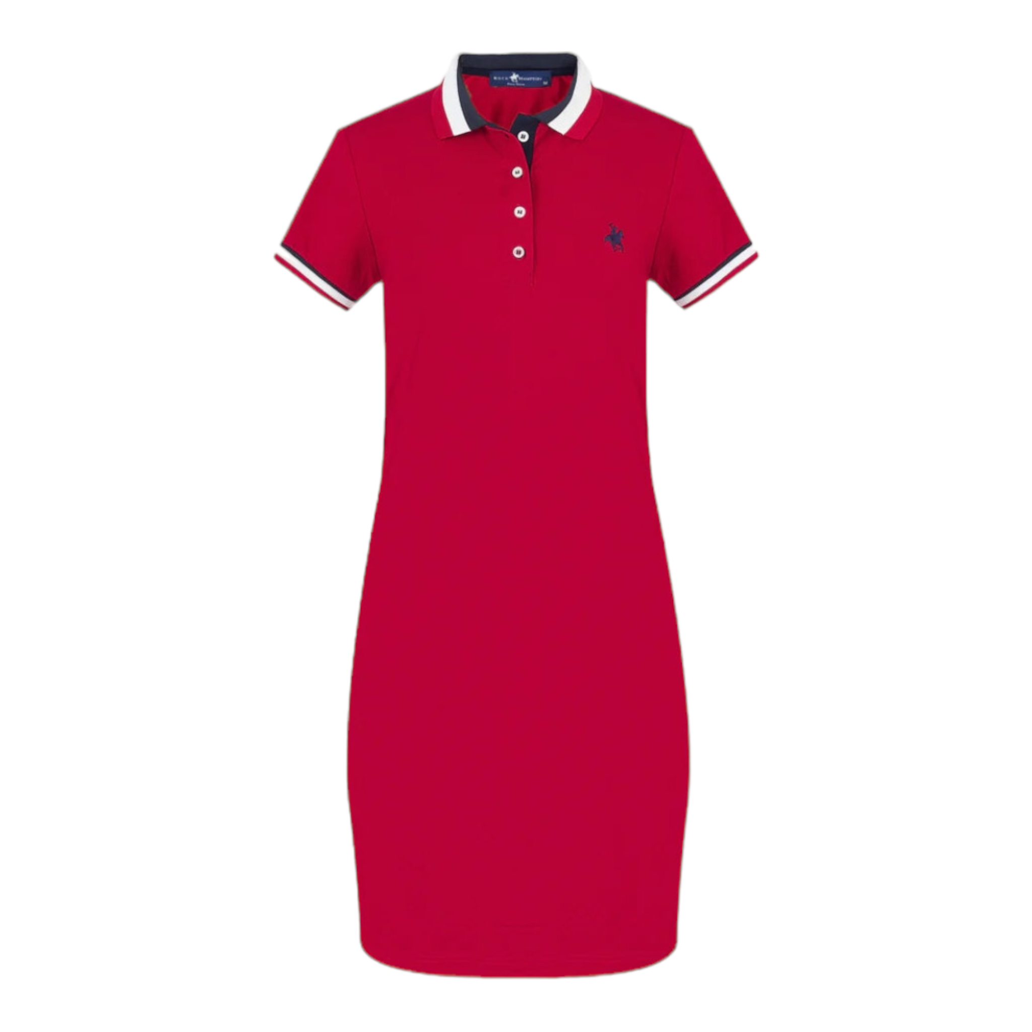 Vestido Polo Clásico Rojo Polo Team