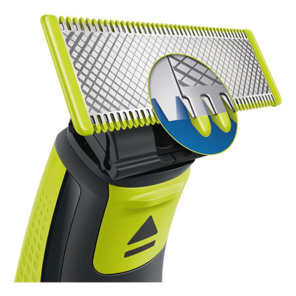 "Rasuradora Philips OneBlade QP2520/30 verde lima y gris  verde 100V/240V ".