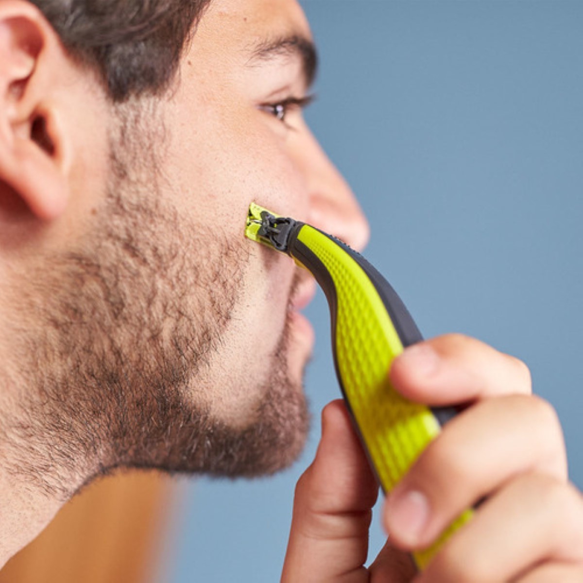 "Rasuradora Philips OneBlade QP2520/30 verde lima y gris  verde 100V/240V ".