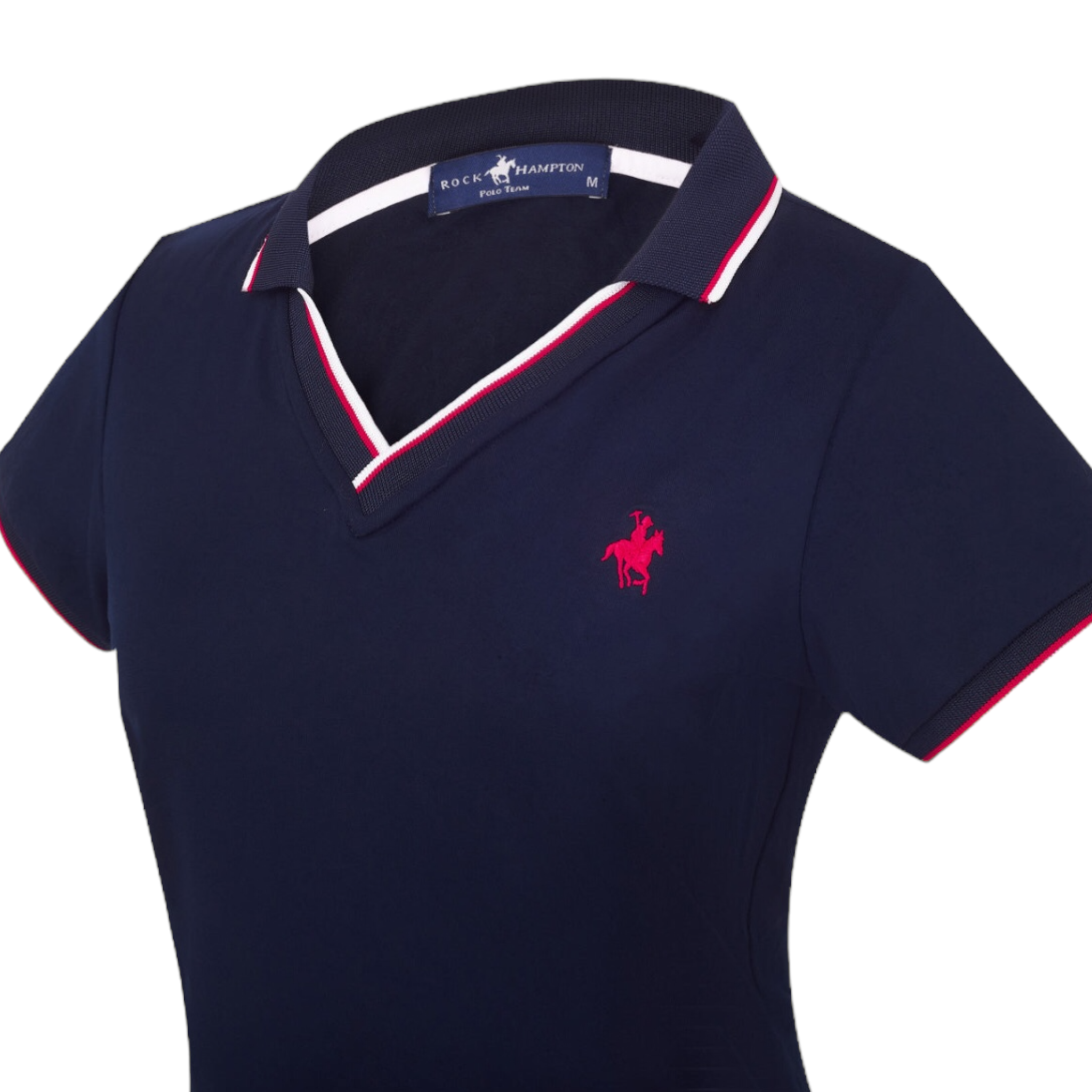 Playera Polo Para Dama Marino Polo Team