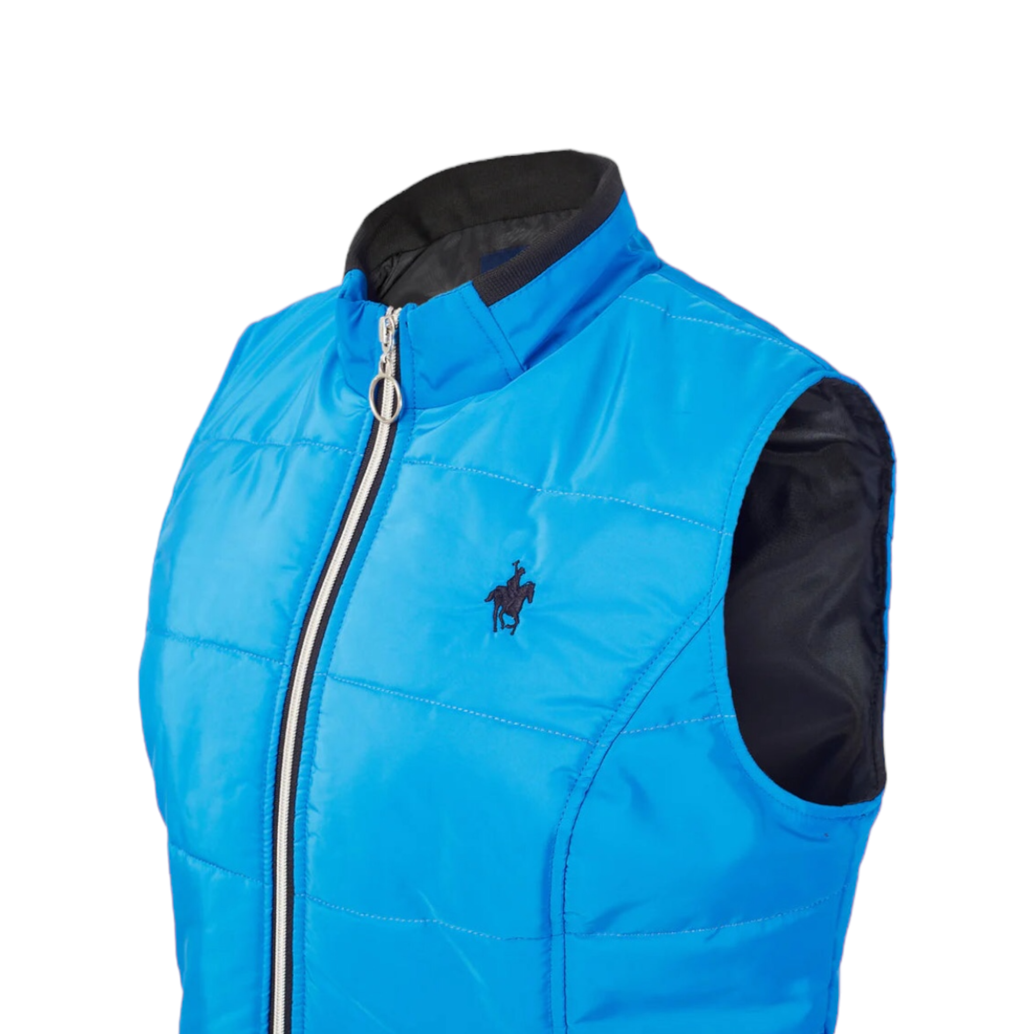 Chaleco Azul Corte Princesa Polo Team