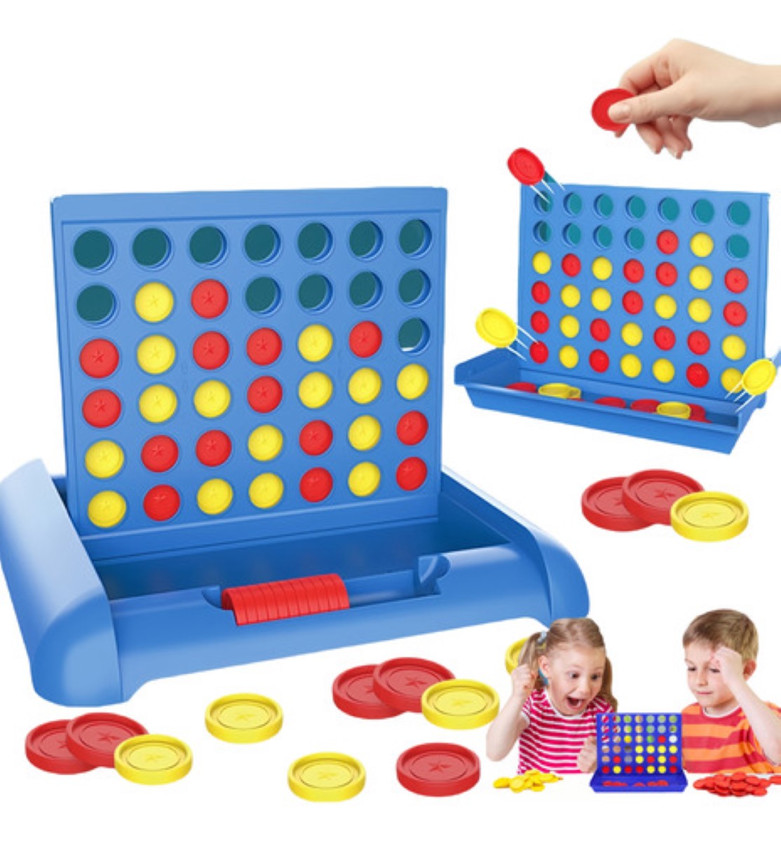 Juguetes Educativos Para Ninos Juego Mesa Plegable Azul