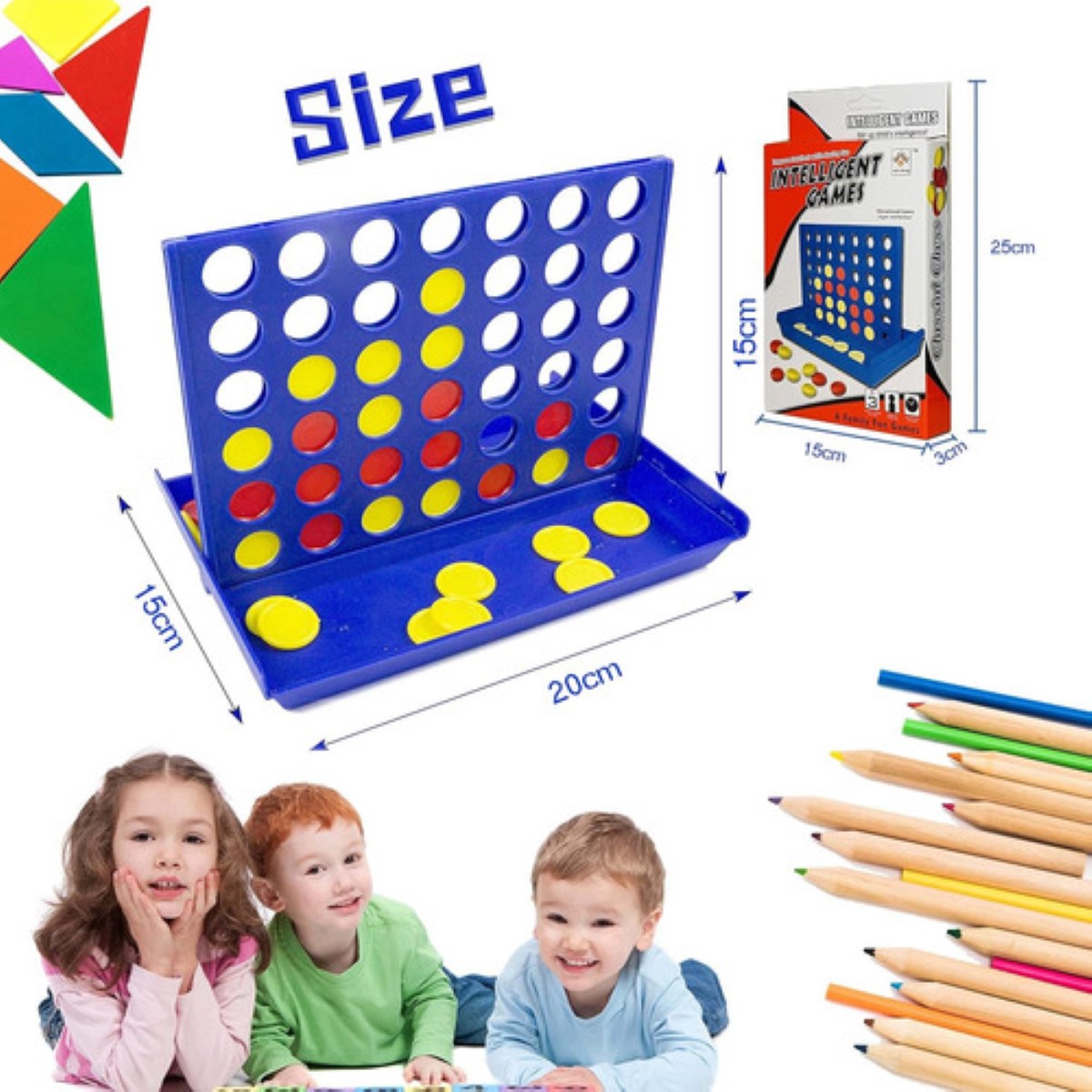 Juguetes Educativos Para Niños Juego Mesa Plegable Azul 