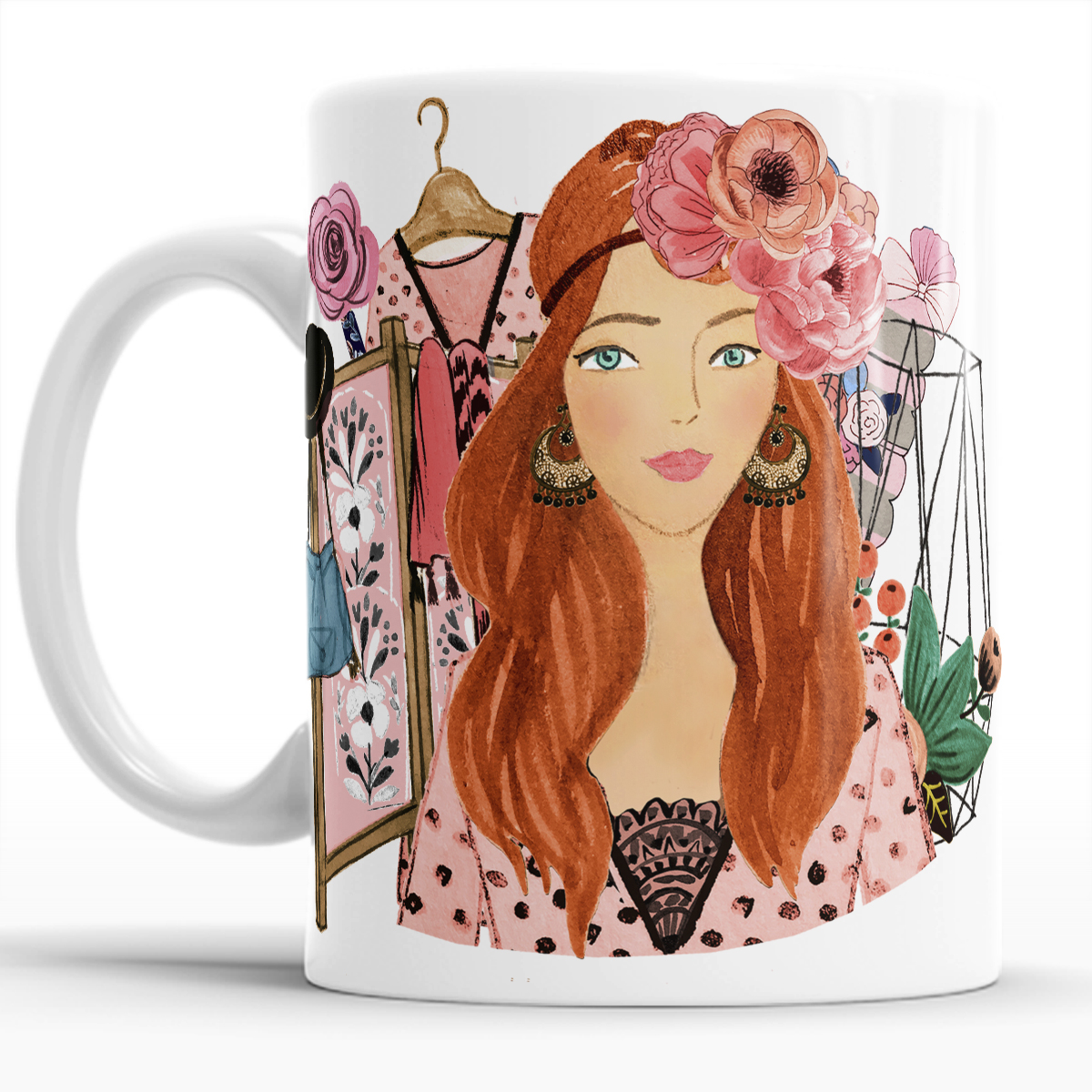 Taza ceramica  Mamá Llena de Cariño y Sonrisas set con 4 piezas