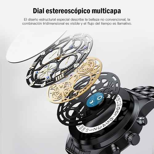 Reloj de pulsera Skmei 7039 de cuerpo color negro, analógico, para hombre, fondo negro color negro, agujas color dorado, dial dorado, bisel color negro y mariposa