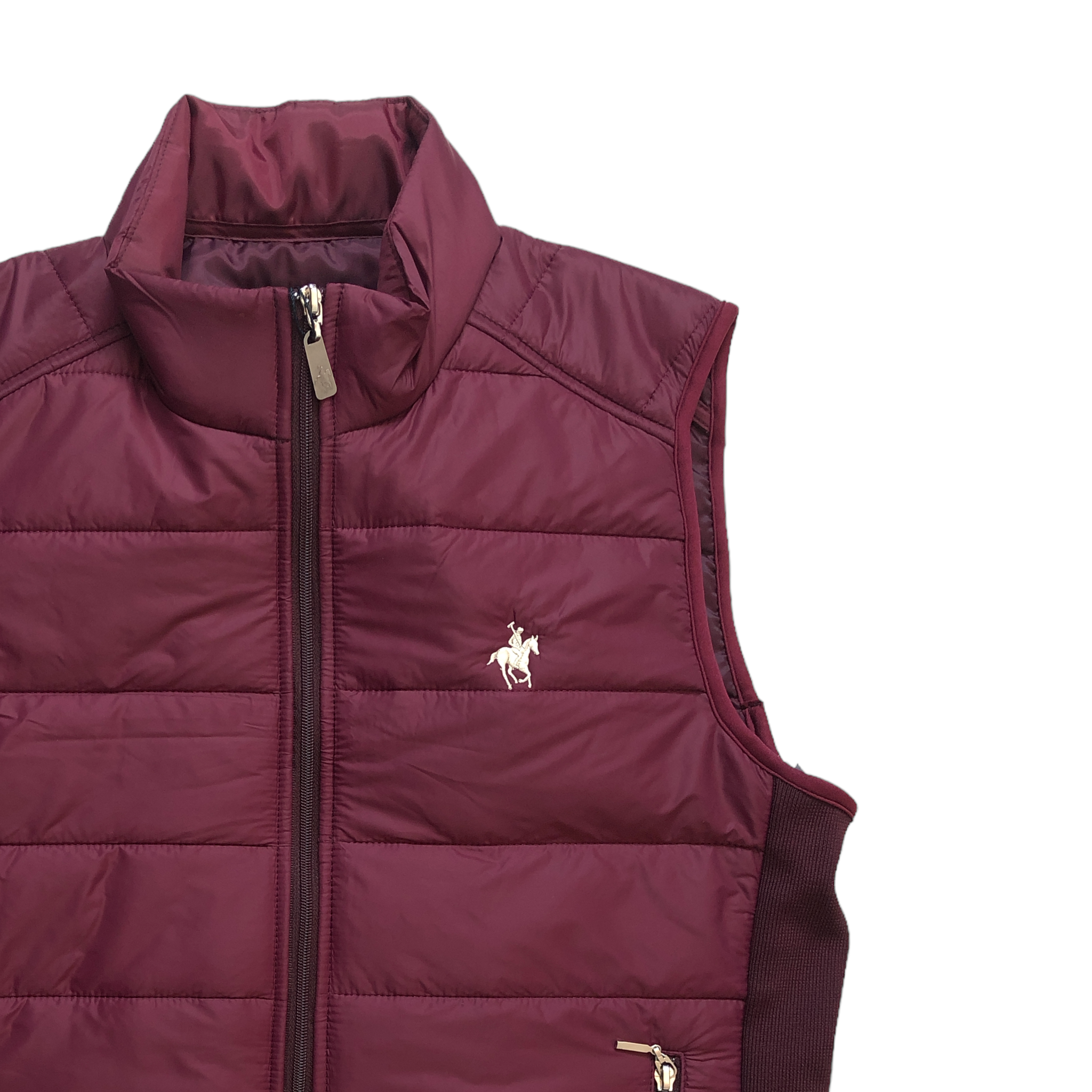 Chaleco Vino Polo Team.