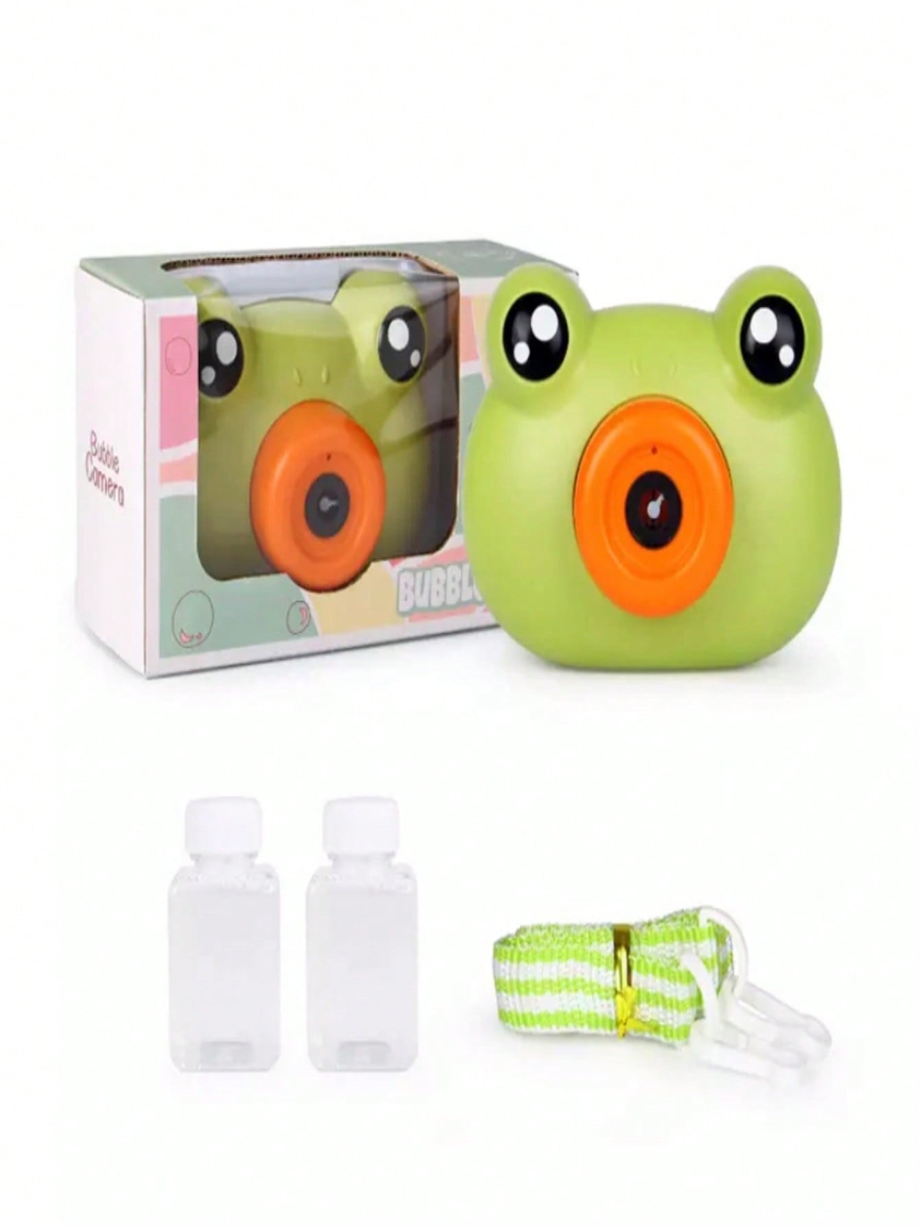 Juguete para Niños, Maquina De Burbujas con Música Automática y Forma de Cámara Fotográfica