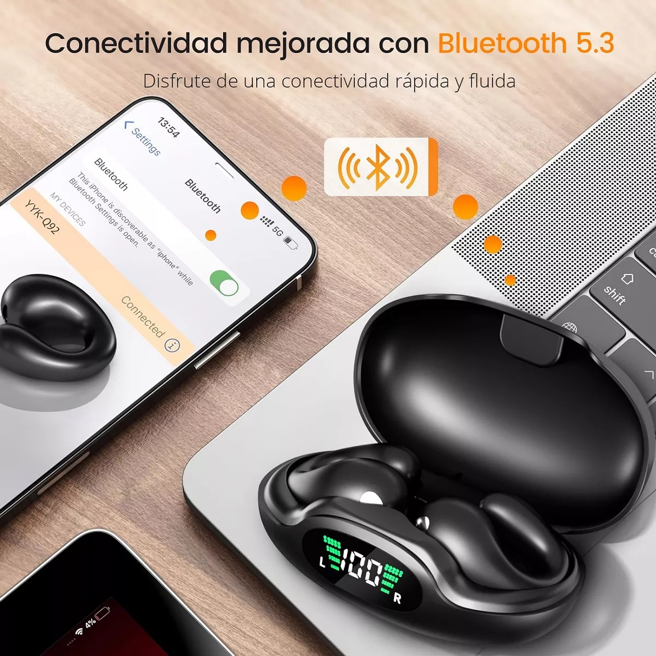 Audífonos In-ear Bluetooth Inalámbricos Deportivos Yyk-s19