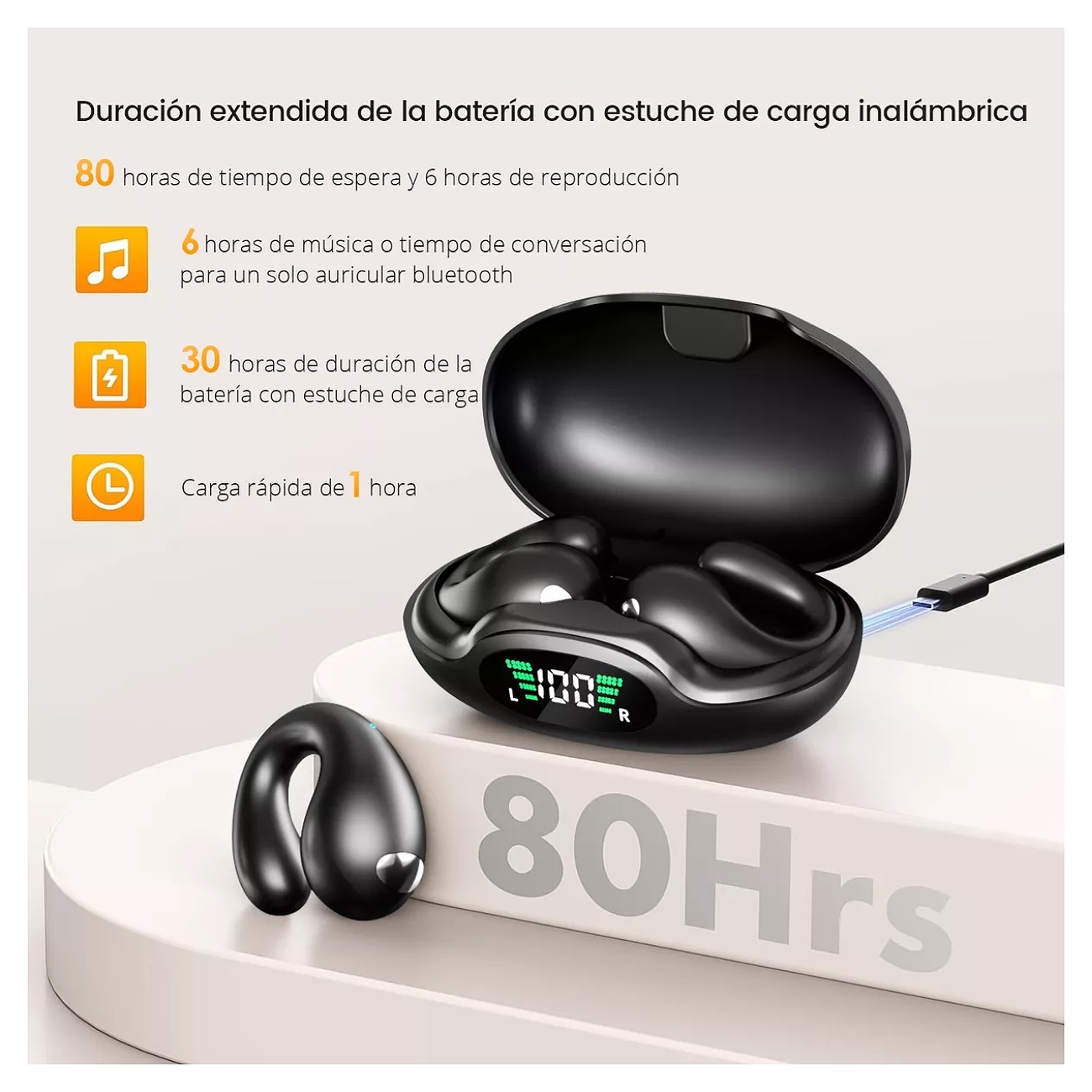 Audífonos In-ear Bluetooth Inalámbricos Deportivos Yyk-s19