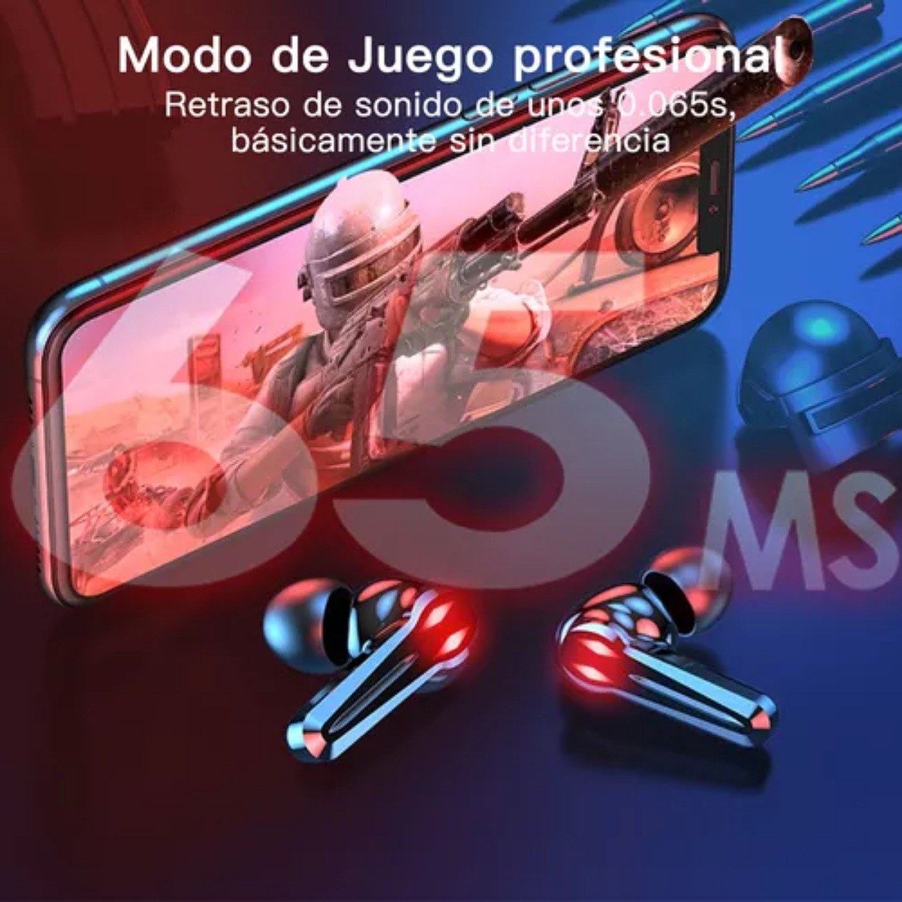 Audífonos Inalámbricos M28 Tws Bluetooth 5.1 Reducción Ruido Color Negro