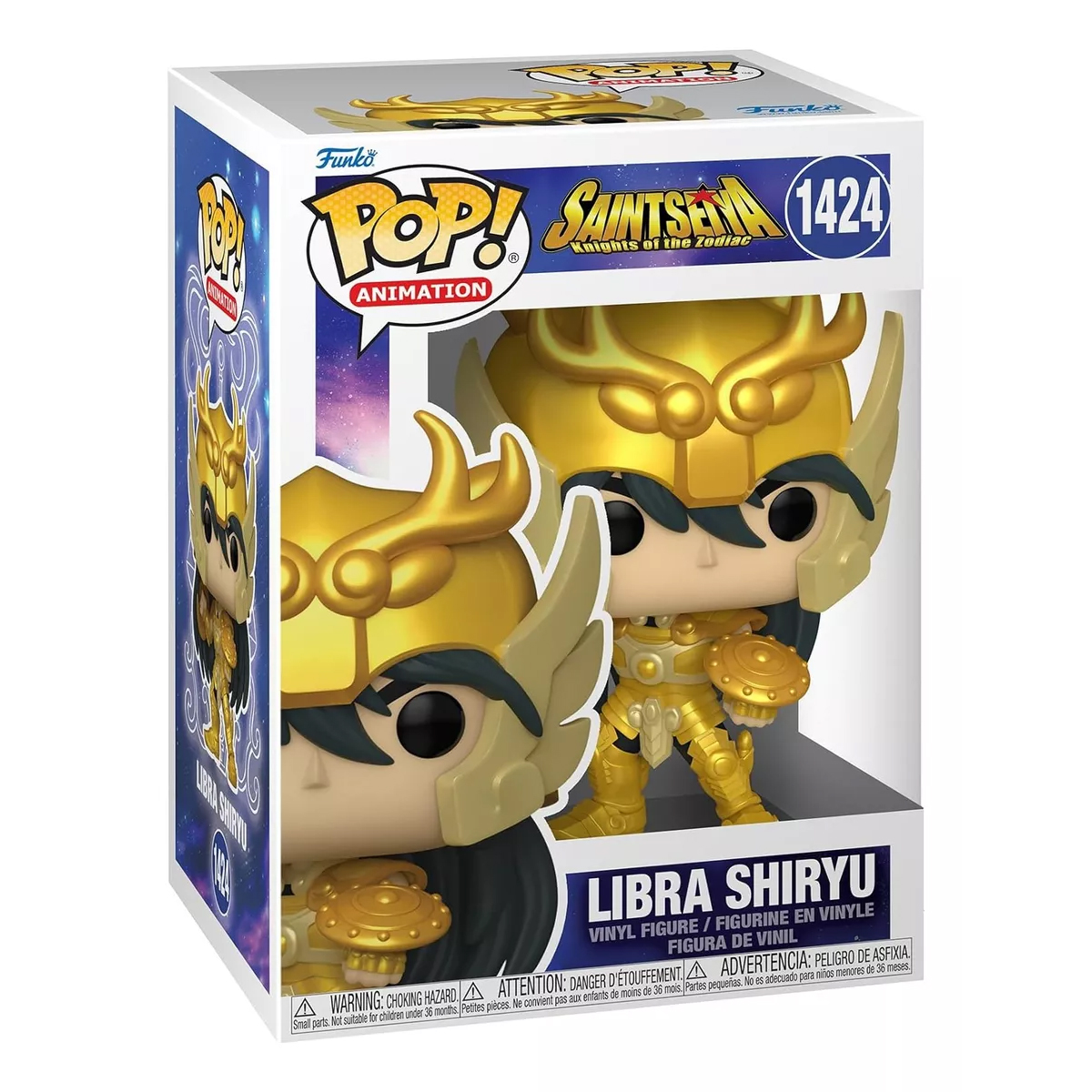 Funko Pop Saint Seiya - Libra Shiryu Armadura Dorada 1424.