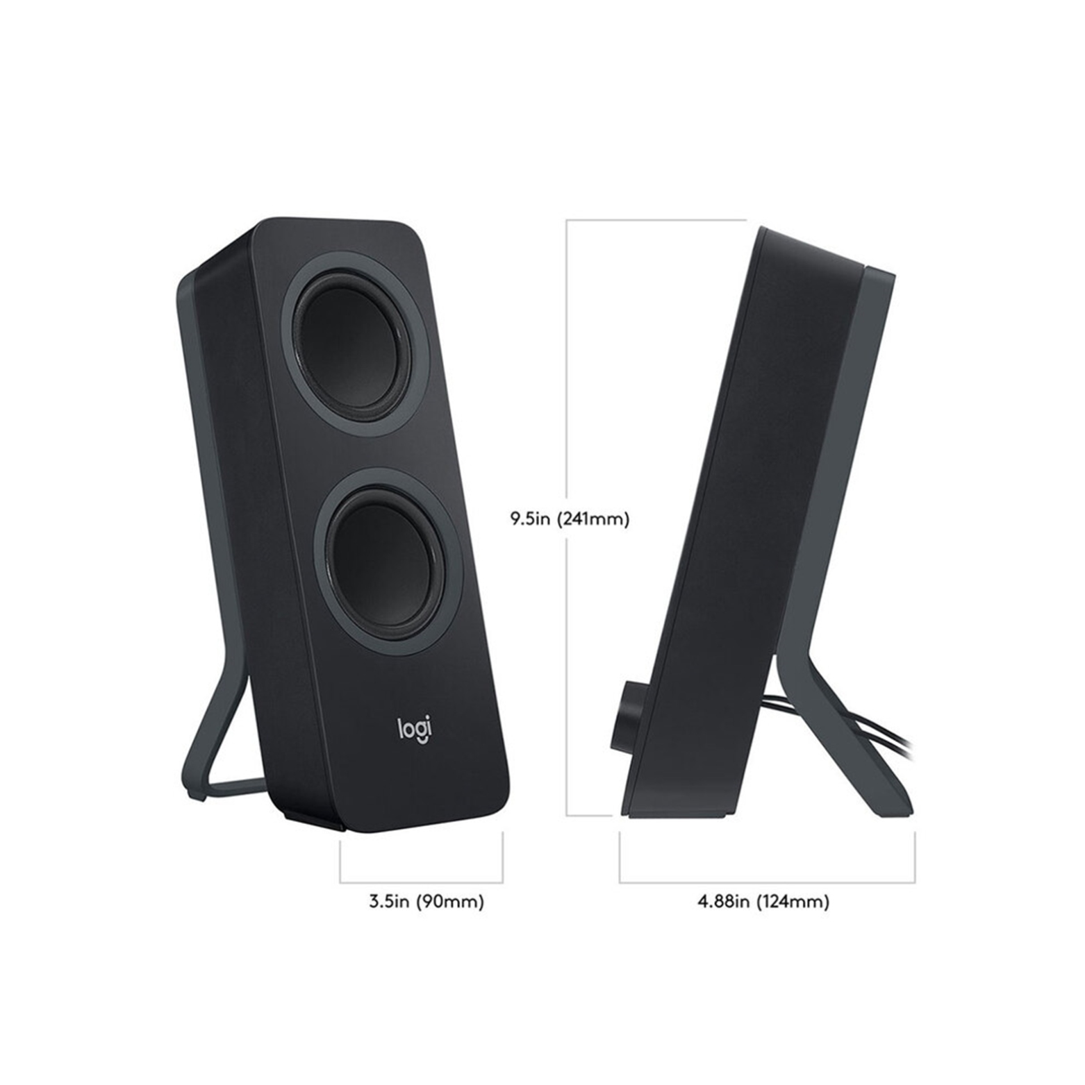 BOCINAS LOGITECH Z207 2.0 BT 3.5 MM MULTIDISPOSITIVO 5W