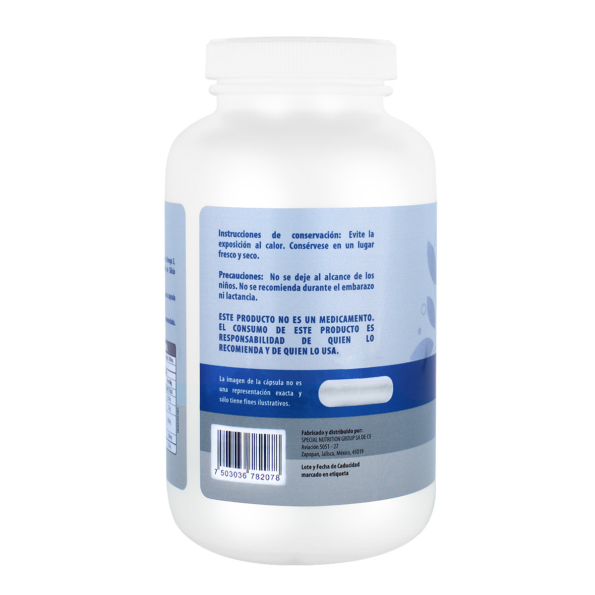 NATURAGEL Citrato de Magnesio con Omega 3 | 160 Cápsulas de 1000mg 