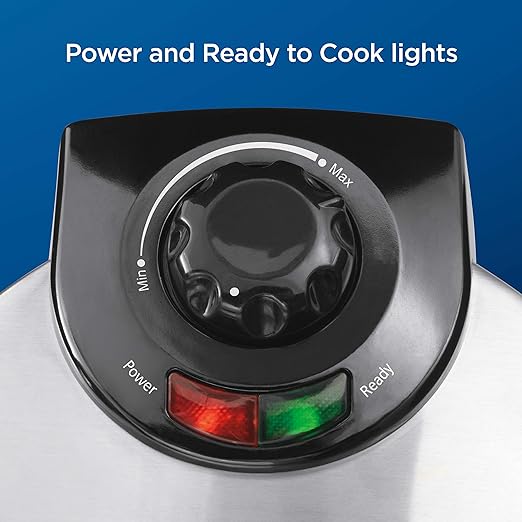 Oster - Waflera de acero inoxidable (CKSTWF2000).