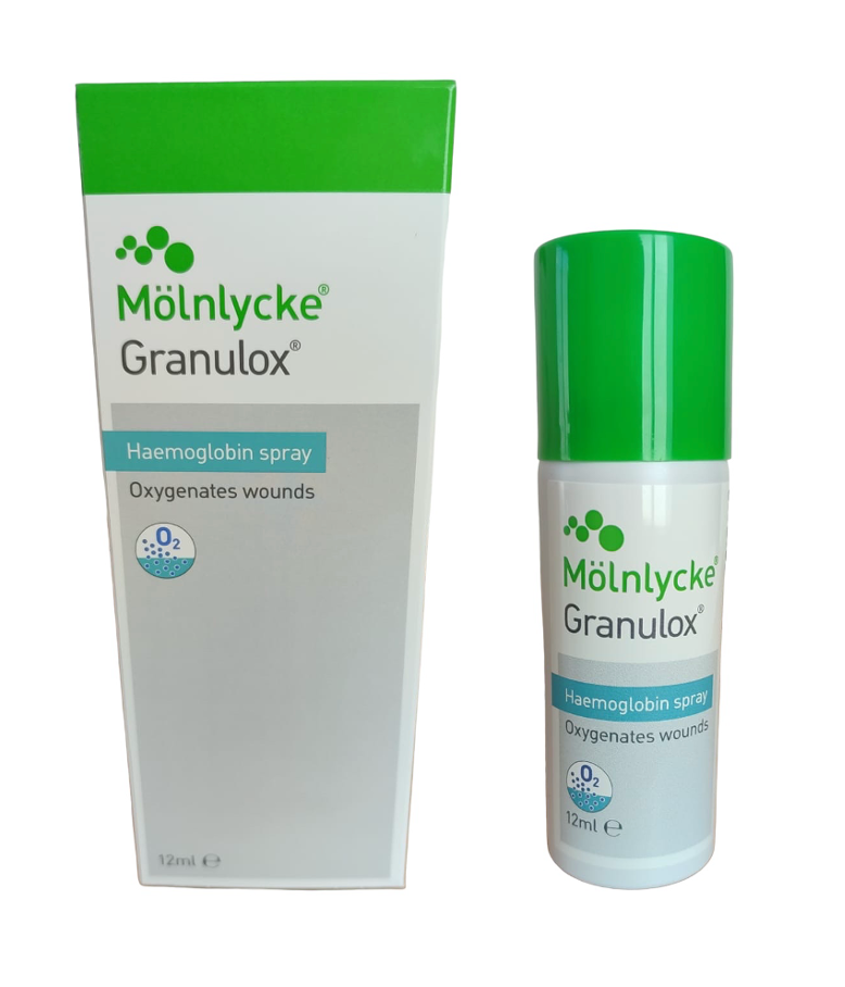 Granulox Solución Oxigenante De Heridas Crónicas De 12 ML