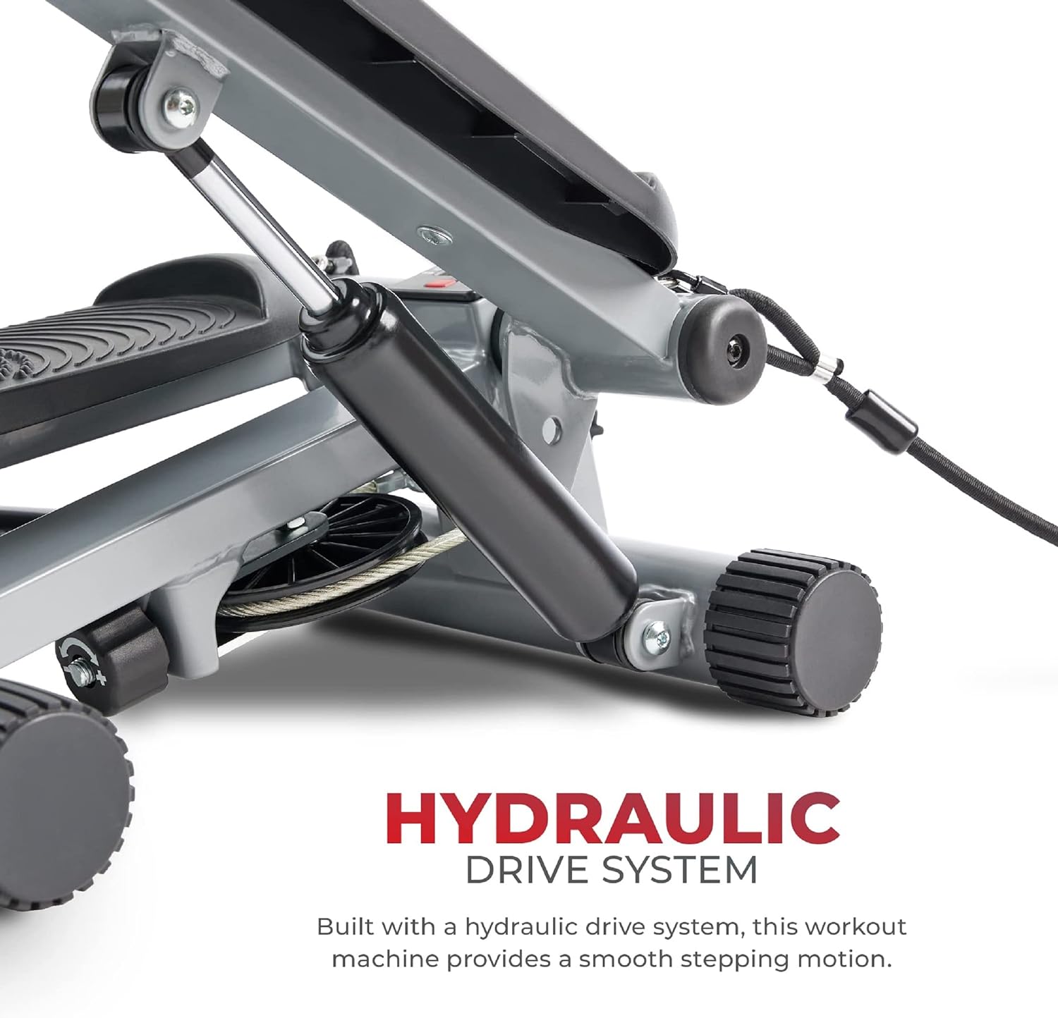 Mini escaladora con bandas de resistencia,ligas sunny health.