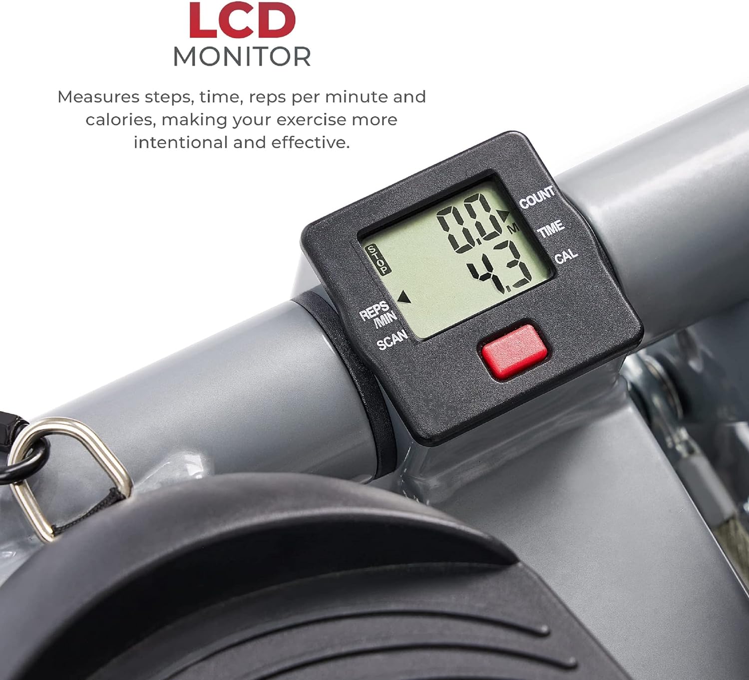 Mini escaladora con bandas de resistencia,ligas sunny health.