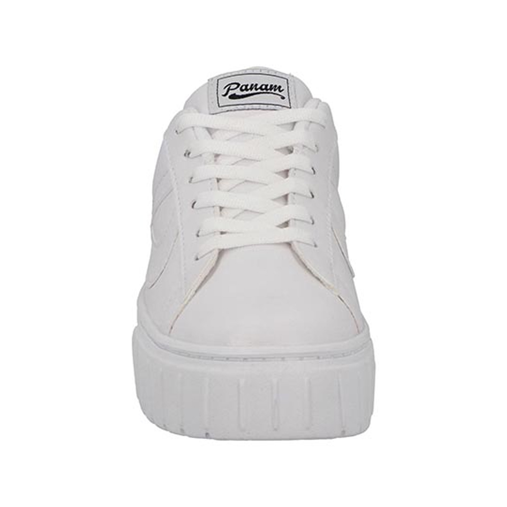 Tenis Panam 10795 Mujer Originales Urbanos Clásicos Blancos