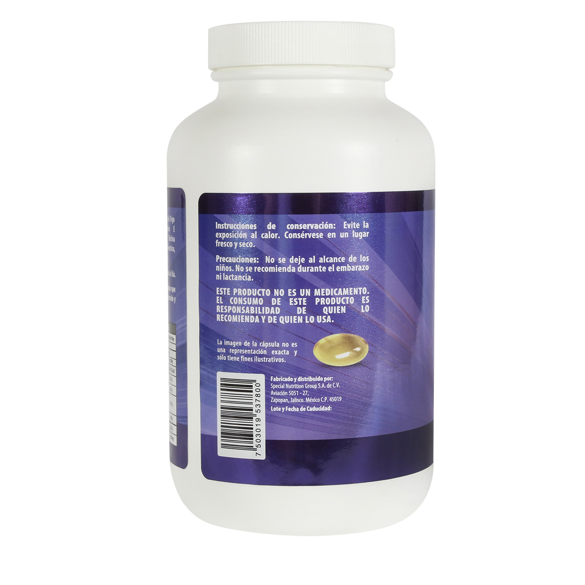NATURAGEL Biotina Con Vitamina E | 200 Capsulas de 700mg